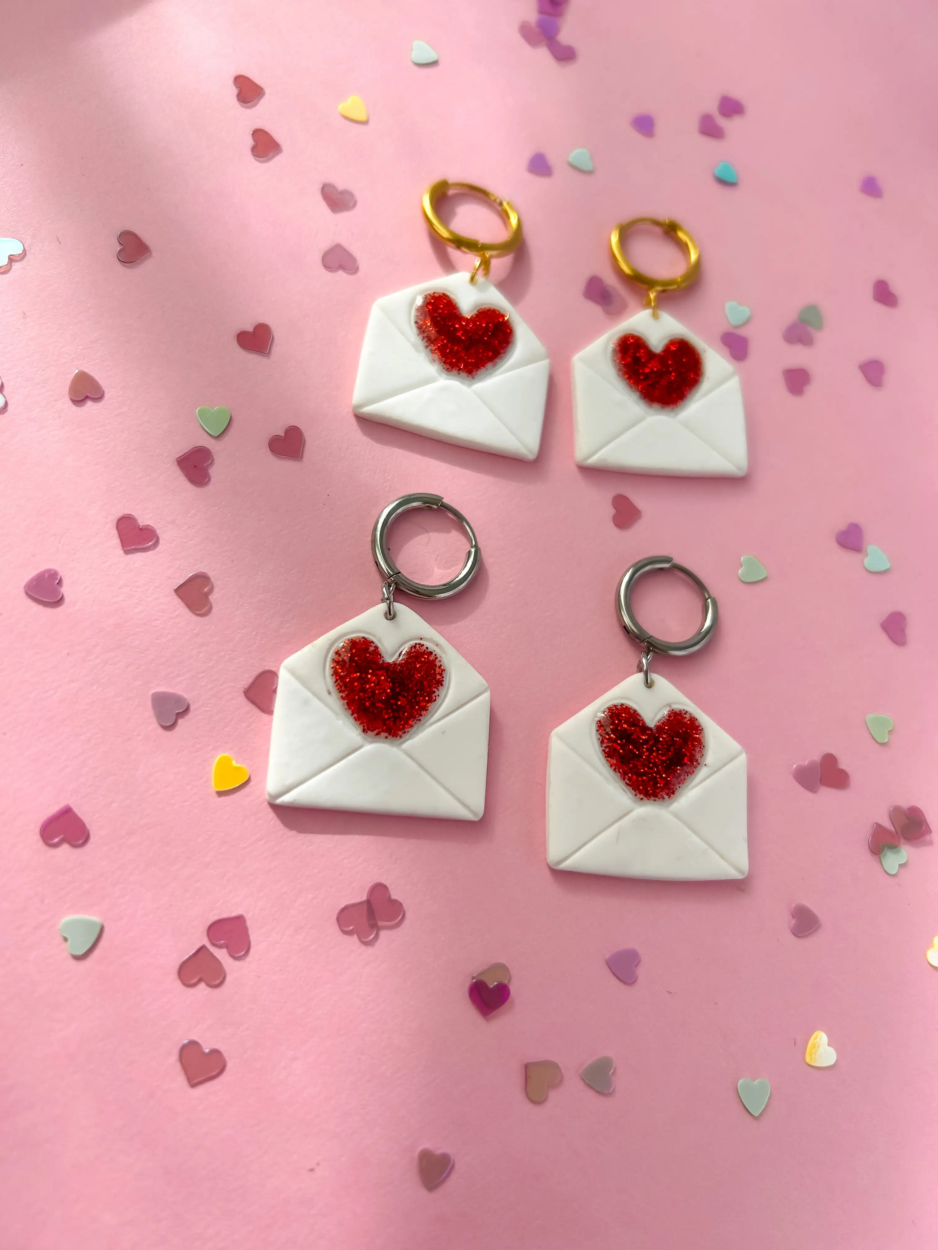 Pendientes Cartas de amor - Imagen 2
