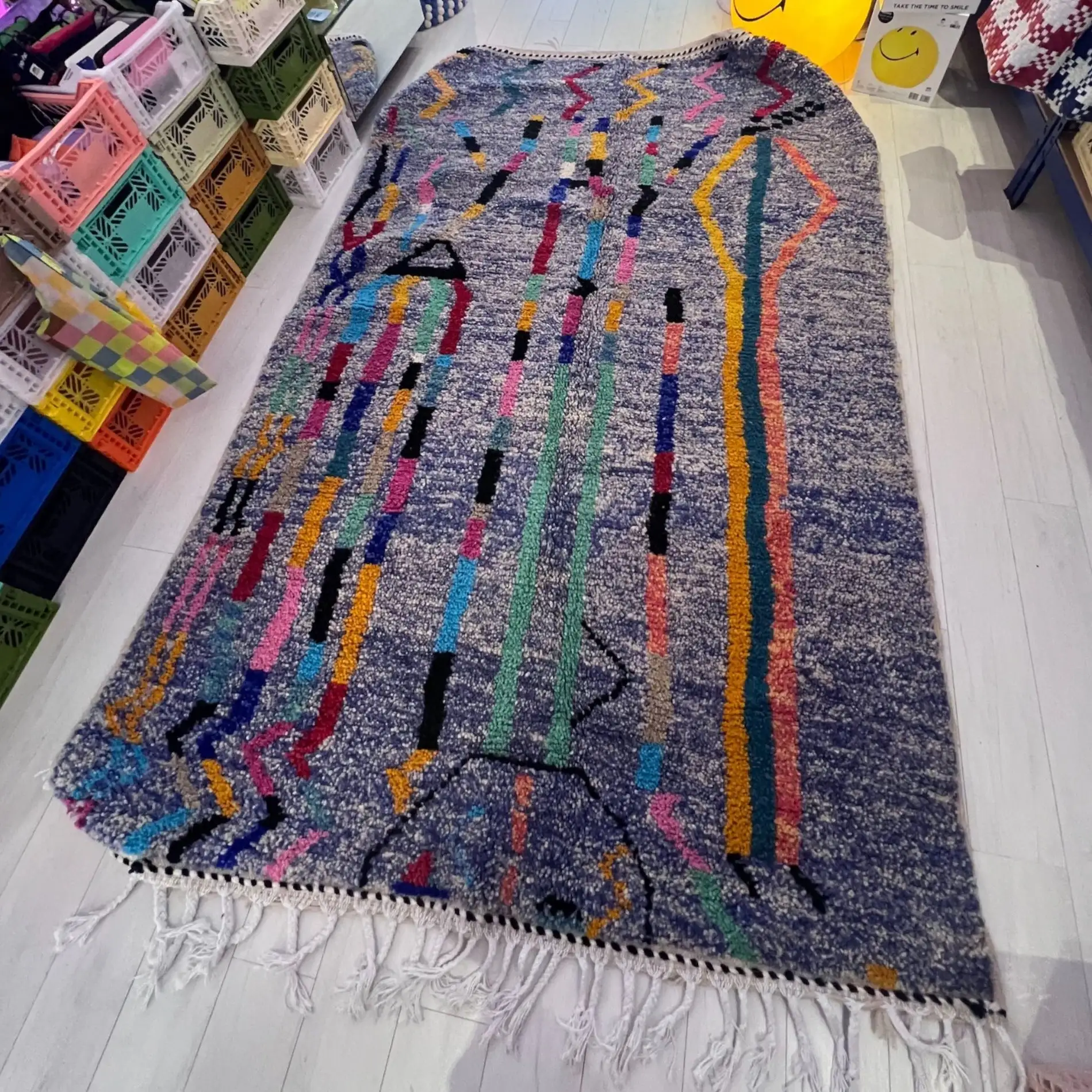 ALFOMBRA BENI OUARAIN LINEAS - Imagen 3