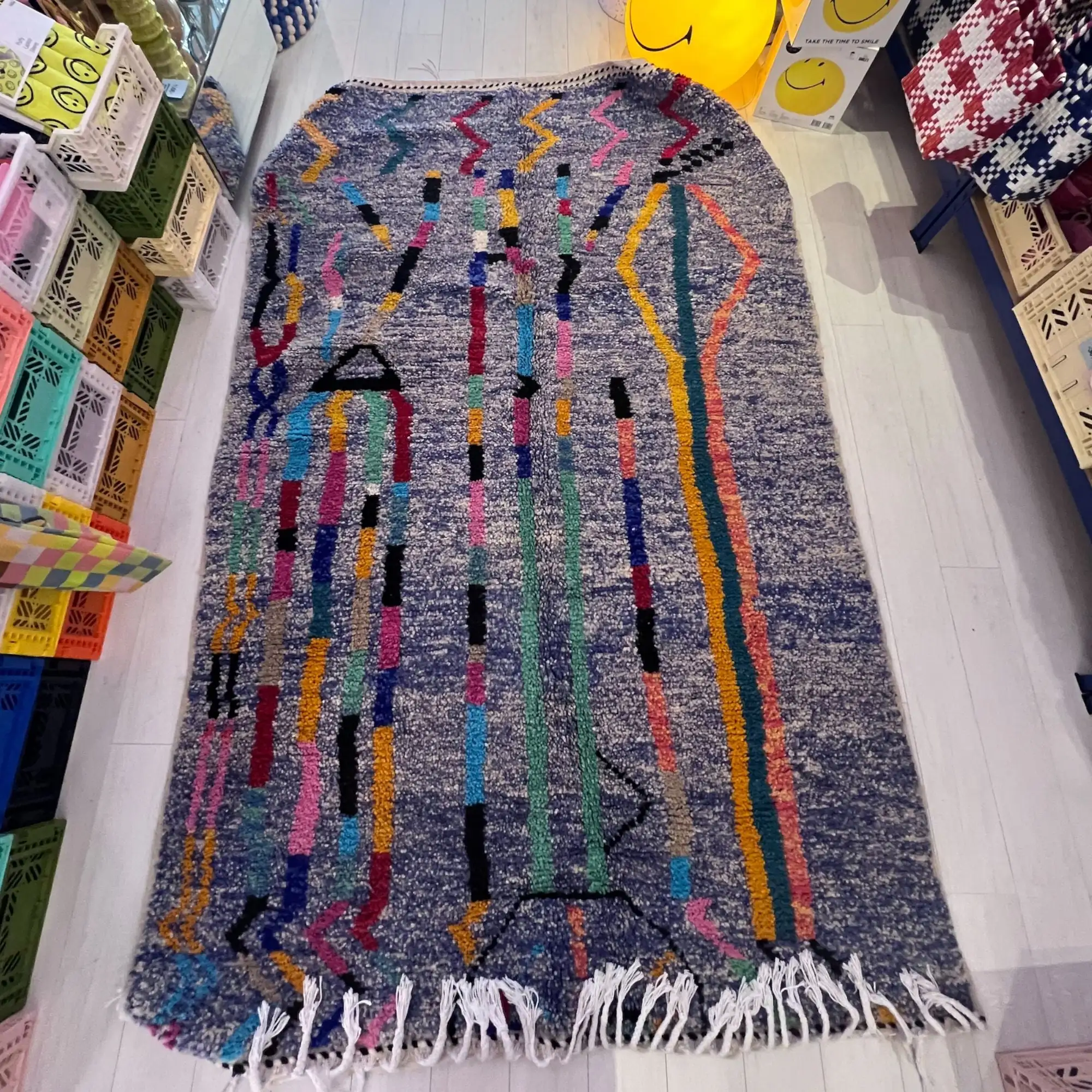 ALFOMBRA BENI OUARAIN LINEAS - Imagen 4