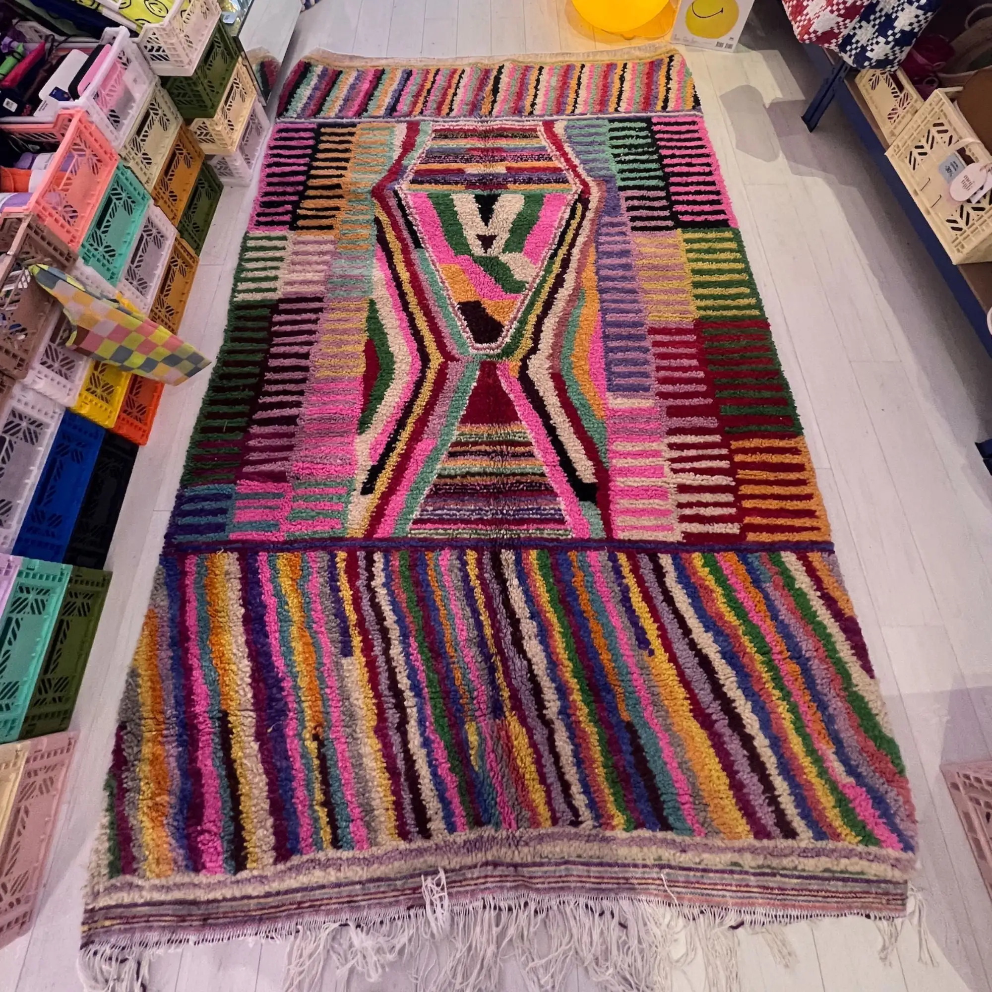 ALFOMBRA GEOMÉTRICA BENI OUARAIN - Imagen 3