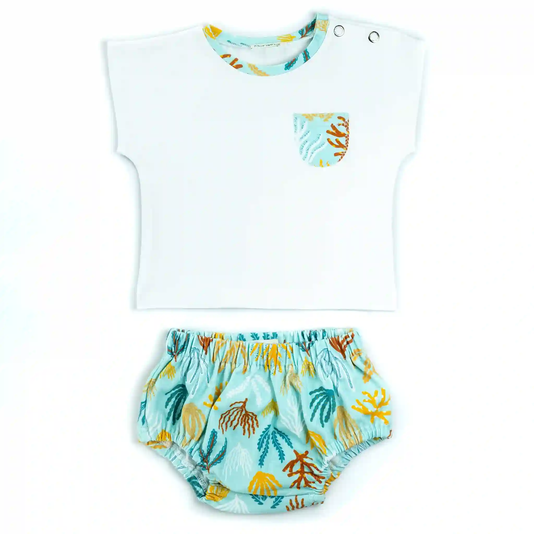 Conjunto Baby Algas