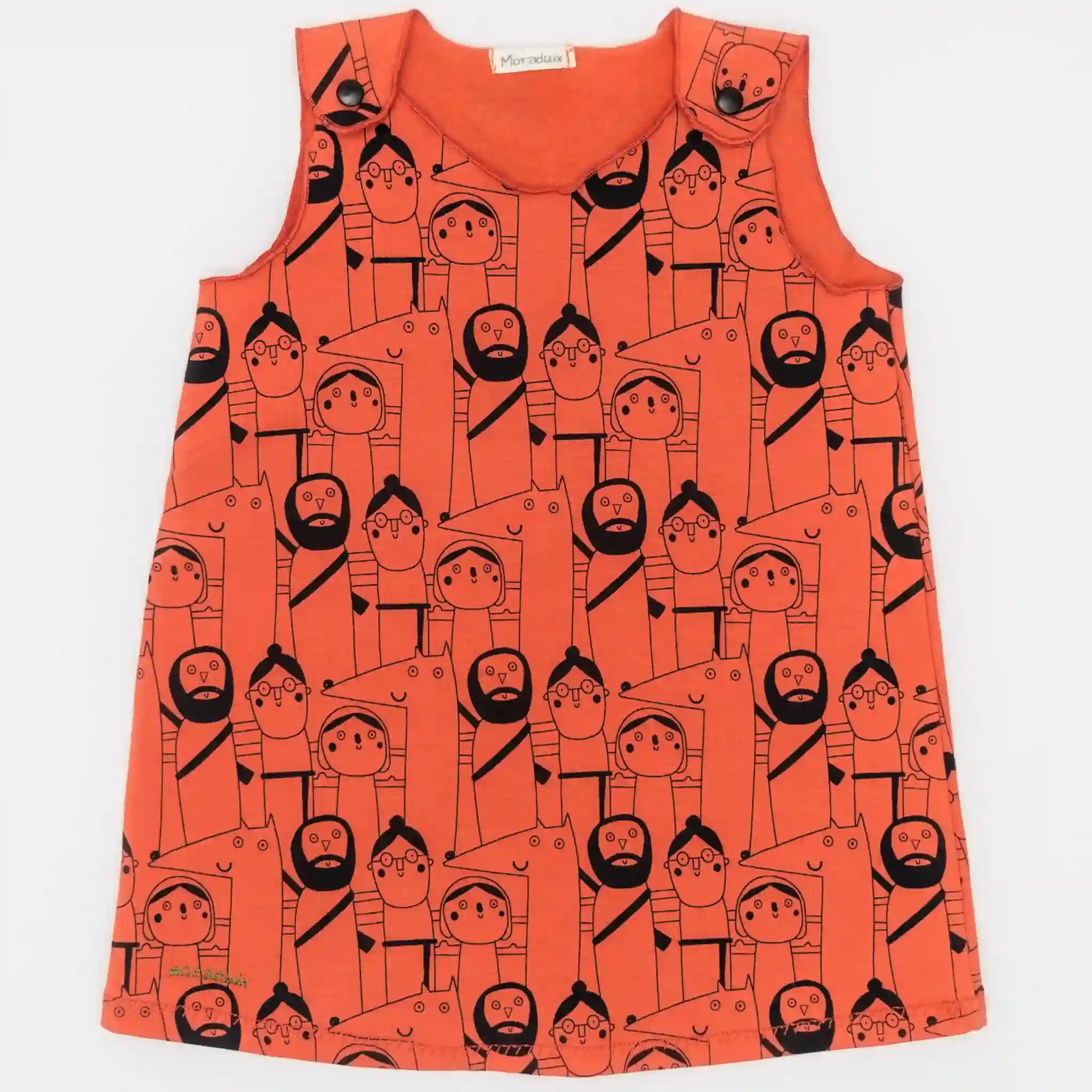 Vestido de caricatura para niños