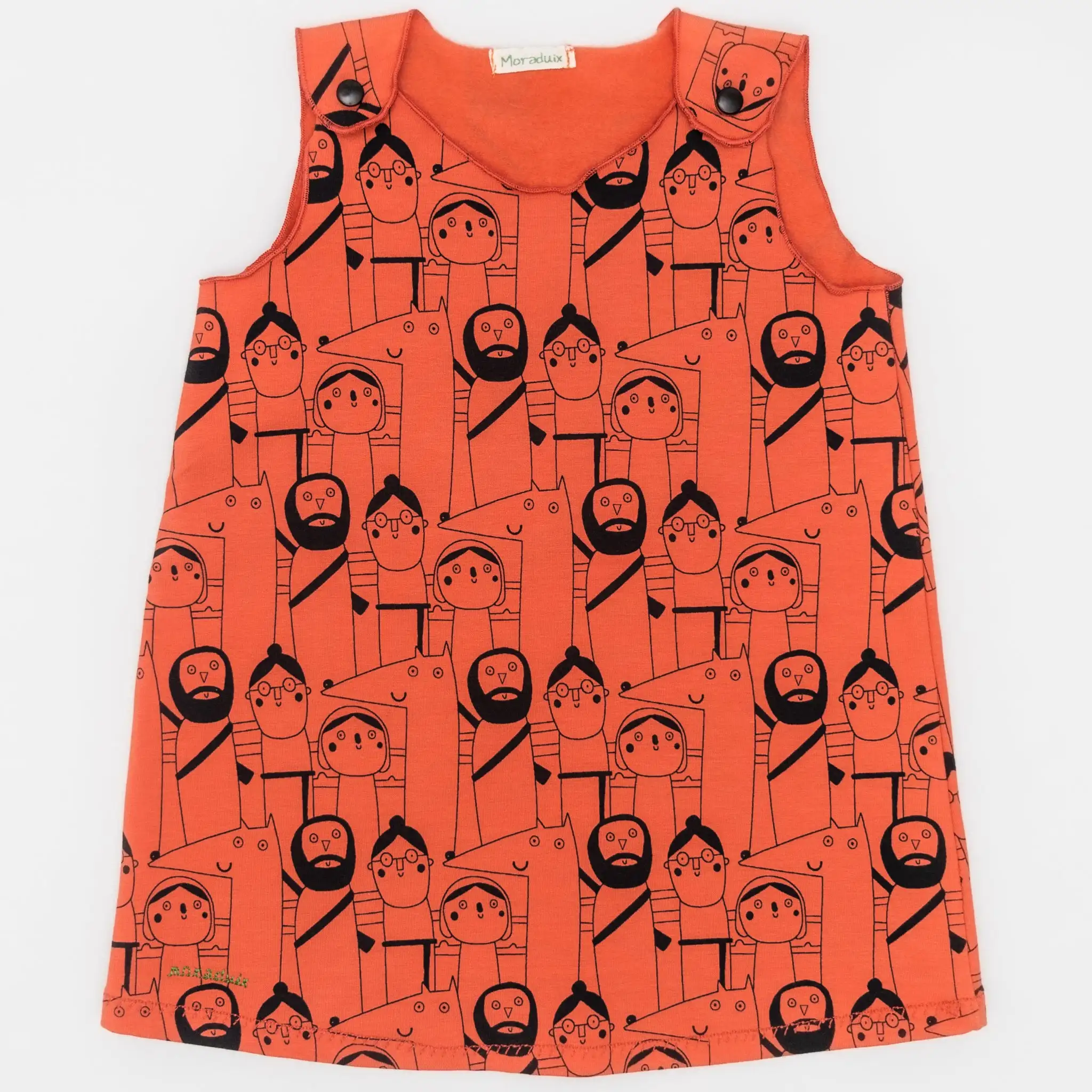 Vestido de caricatura para niños