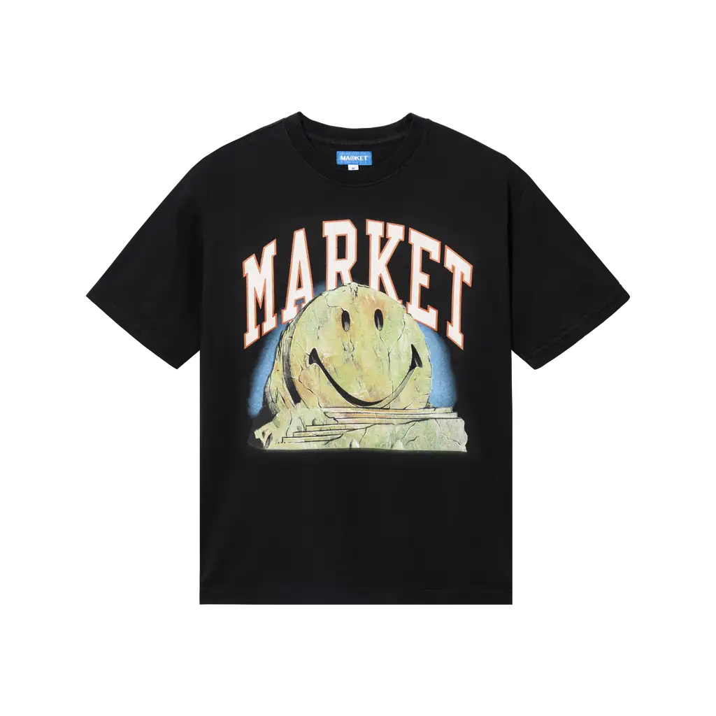 Camiseta con cara sonriente de Market