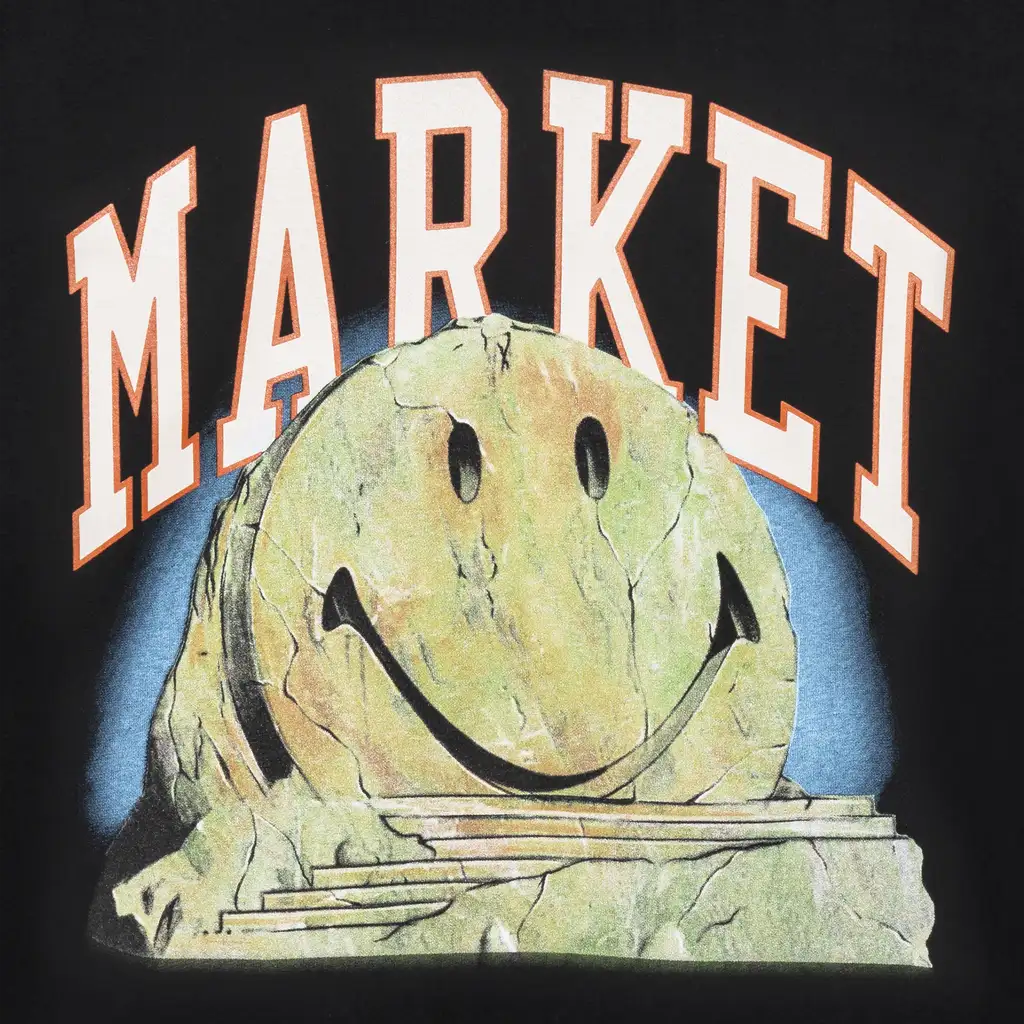 Camiseta con cara sonriente de Market - Imagen 2