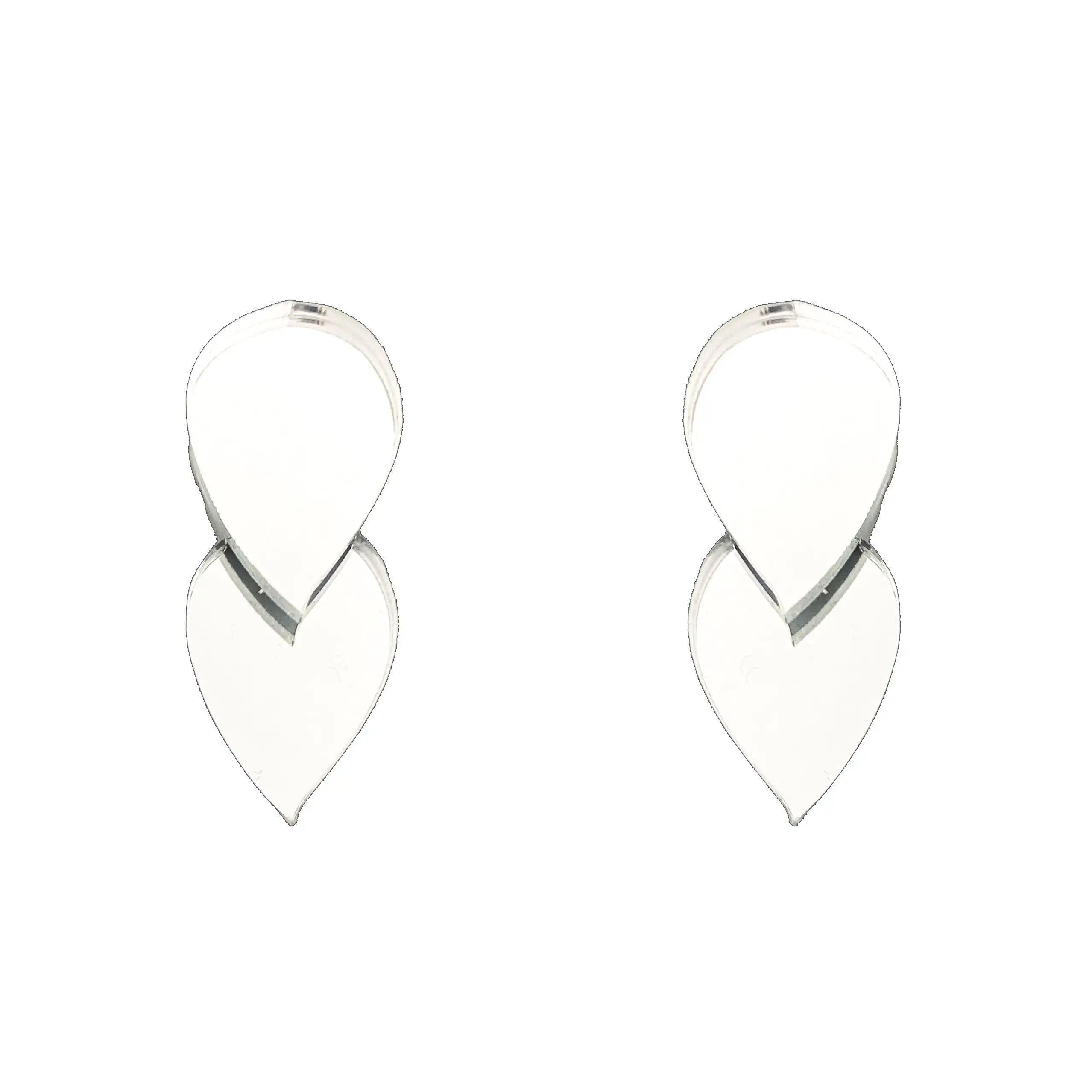 Pendientes Plexi Espejo Amanecer