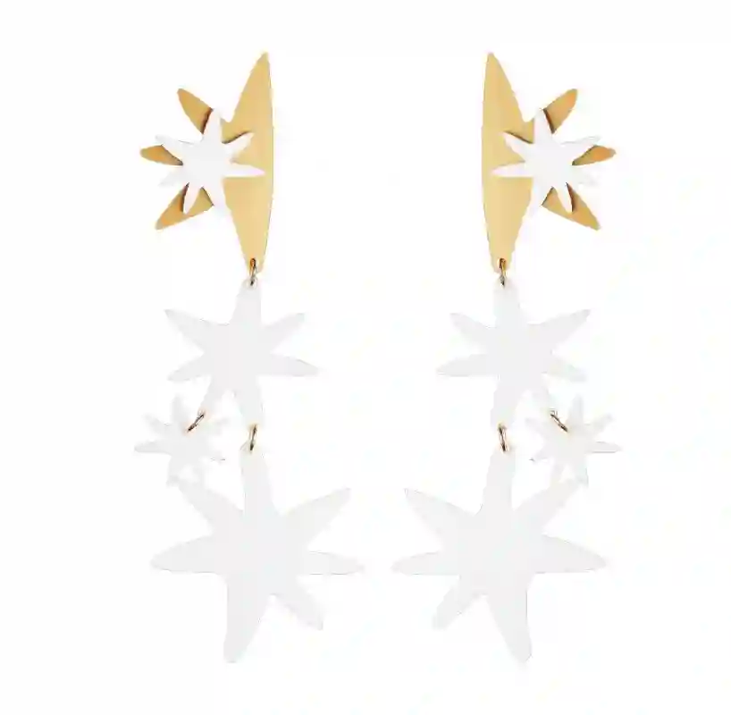 Pendientes Suprematica Plexi