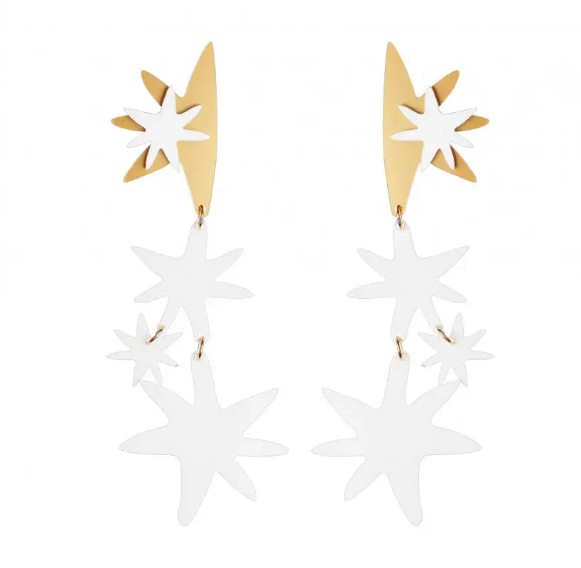 Pendientes Suprematica Plexi