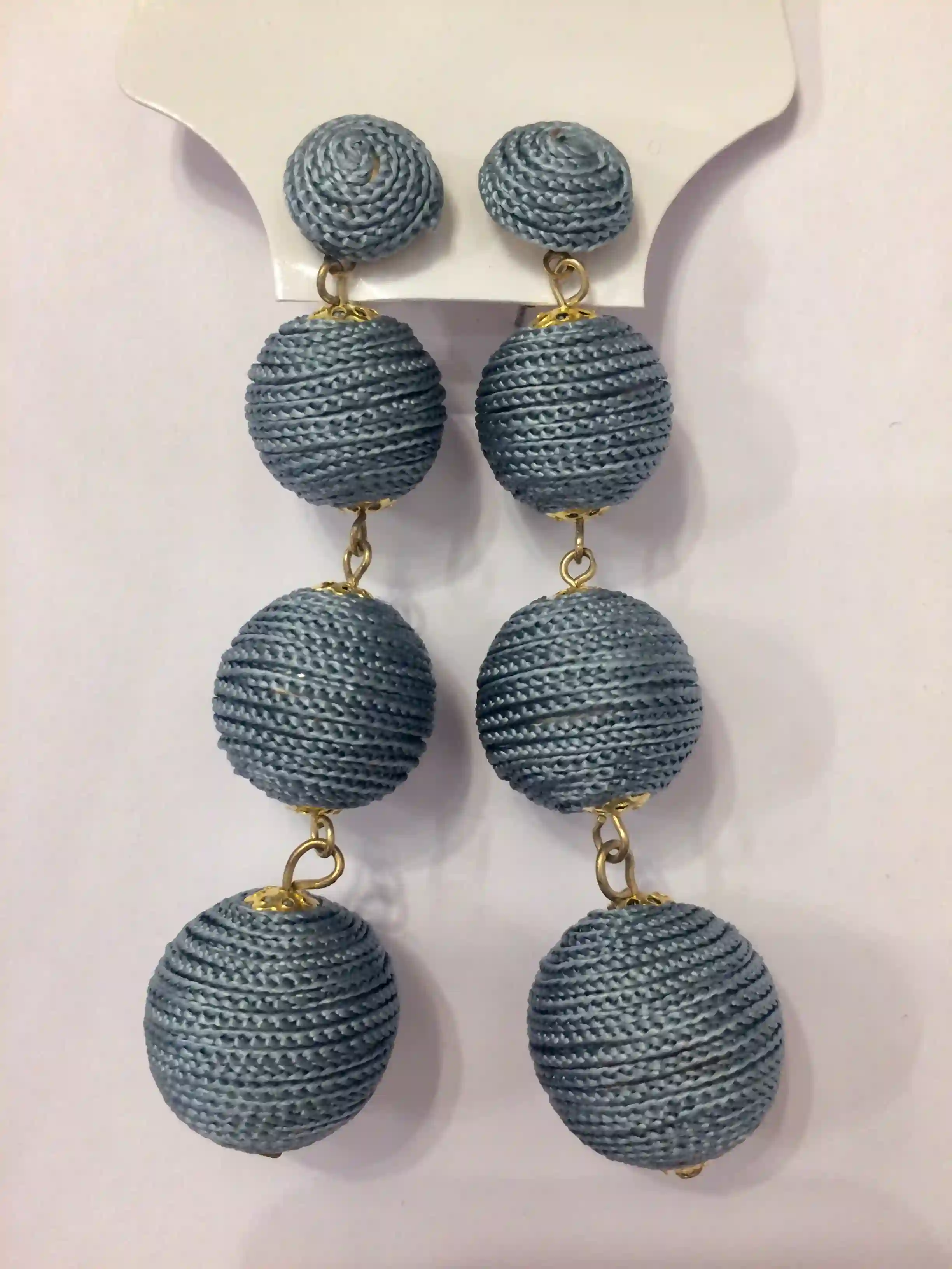 Pendientes 3 bolas