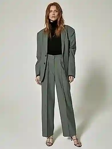 Pantalón de traje antracita