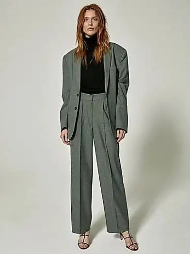 Pantalón de traje antracita