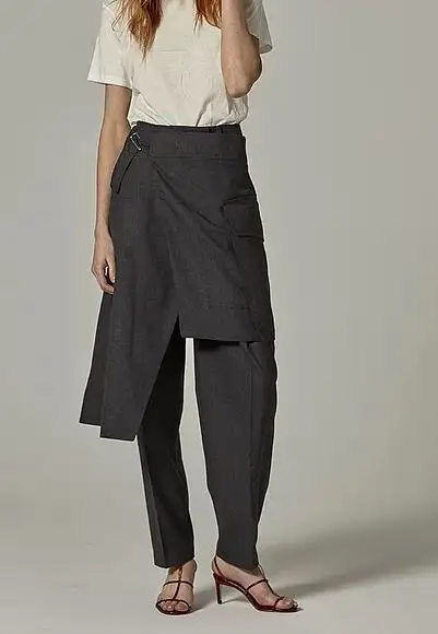 Pantalón de traje antracita - Imagen 2