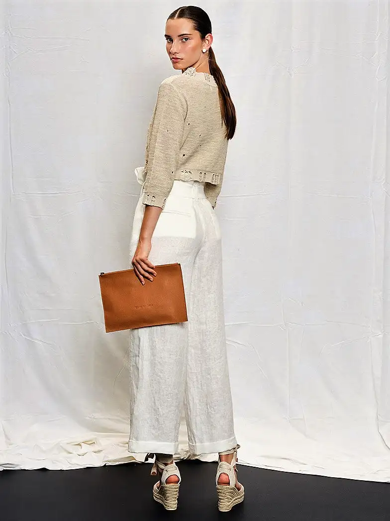 Pantalones tipo bolsa de papel - Imagen 3