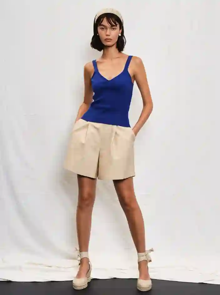 Pantalones cortos de viaje de algodón