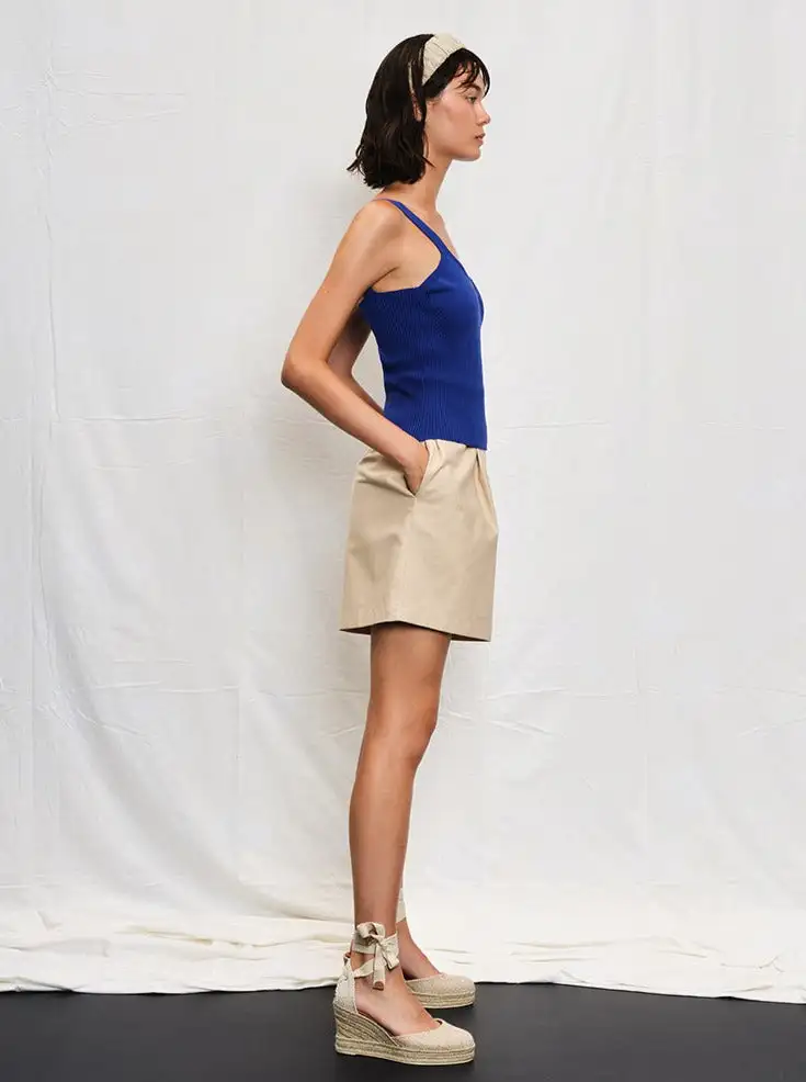 Pantalones cortos de viaje de algodón - Imagen 2