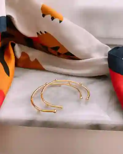 Brazaletes Gaspara set de 2