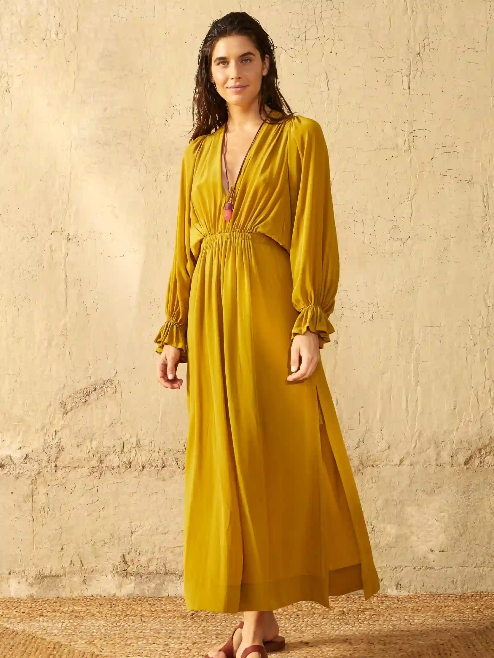 Vestido de seda Jane