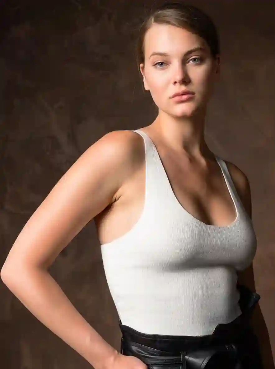 Camiseta sin mangas de punto