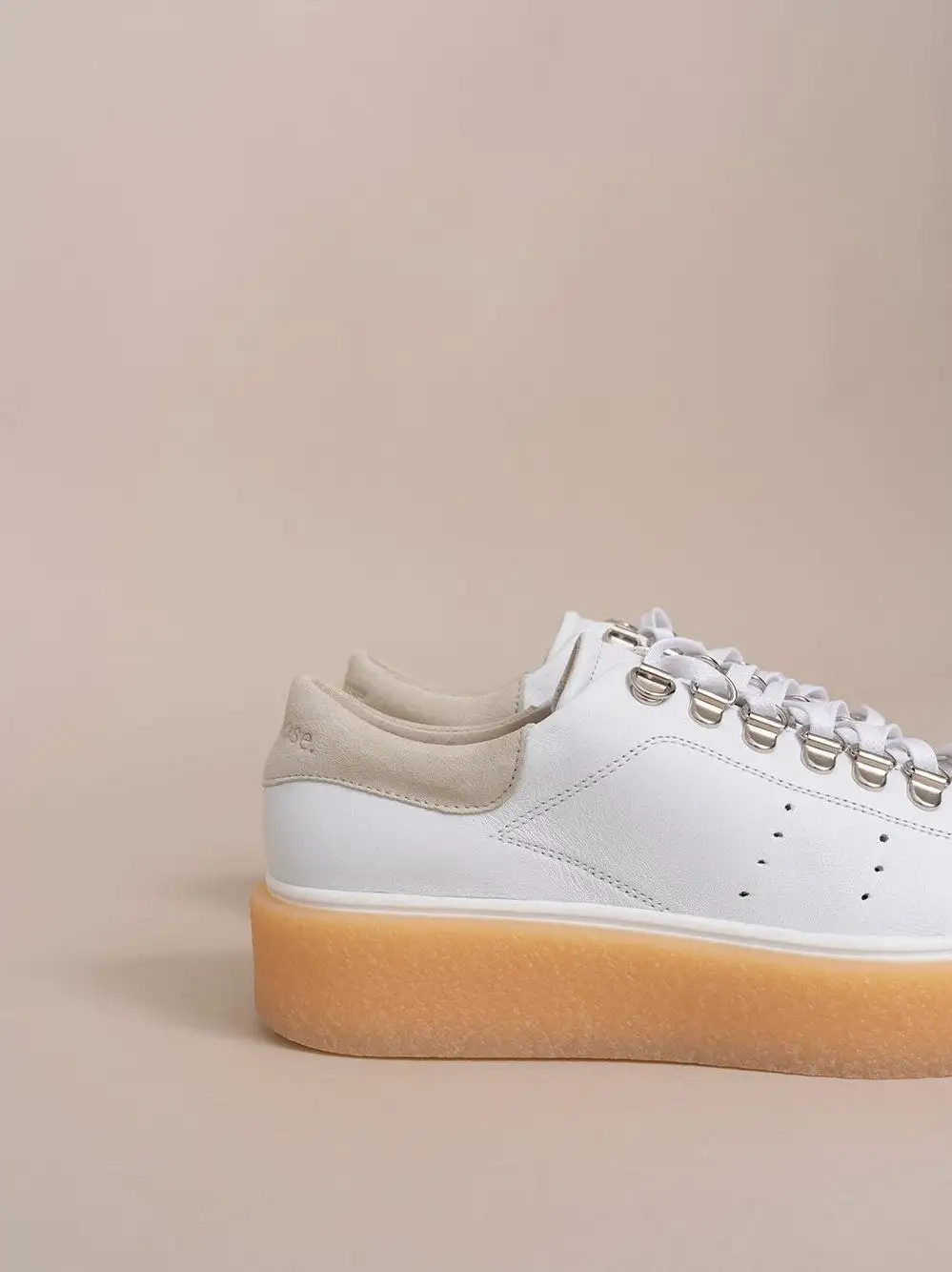 Zapatillas de plataforma de cuero - Imagen 4