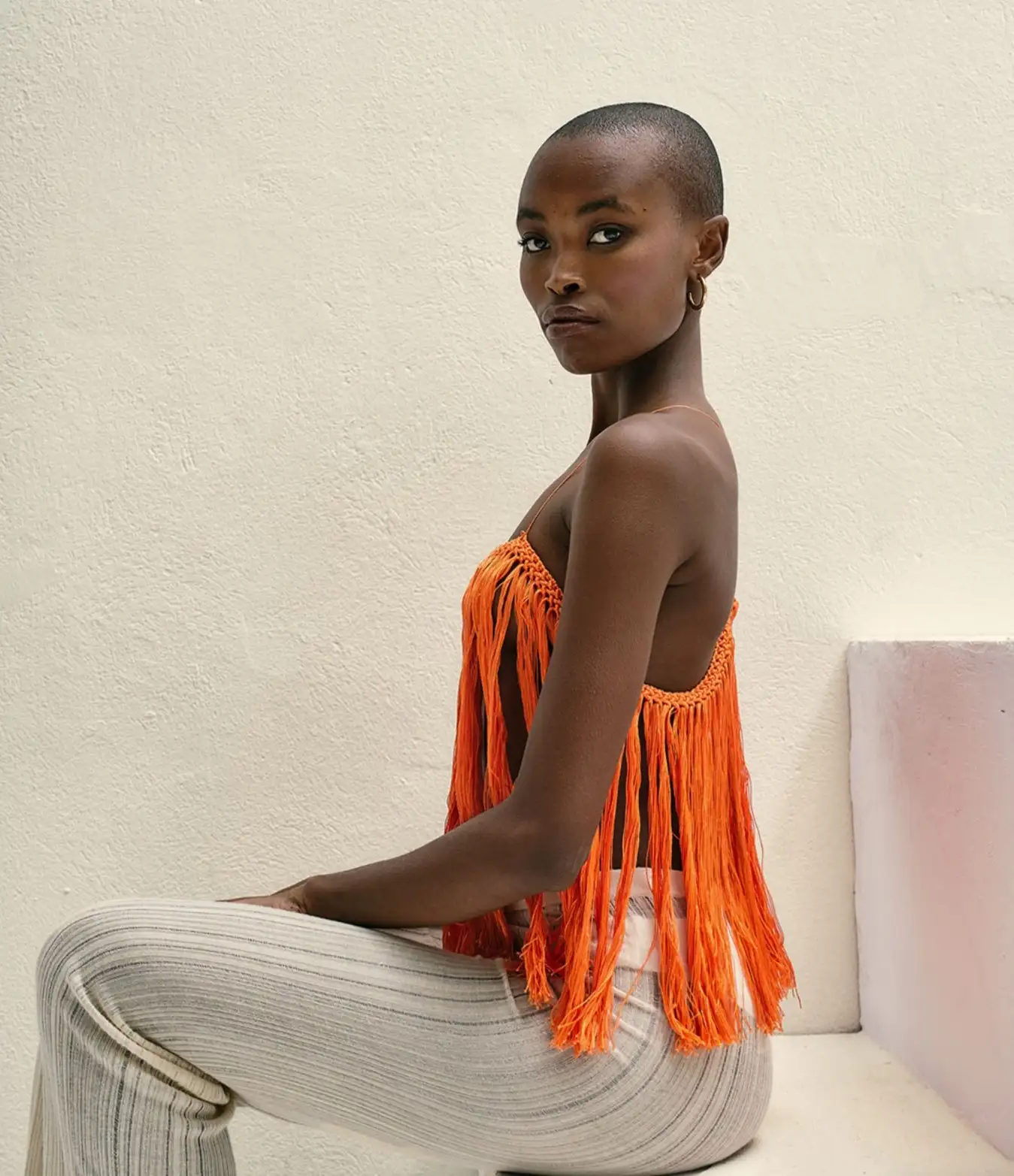 Top con flecos de macramé - Imagen 3