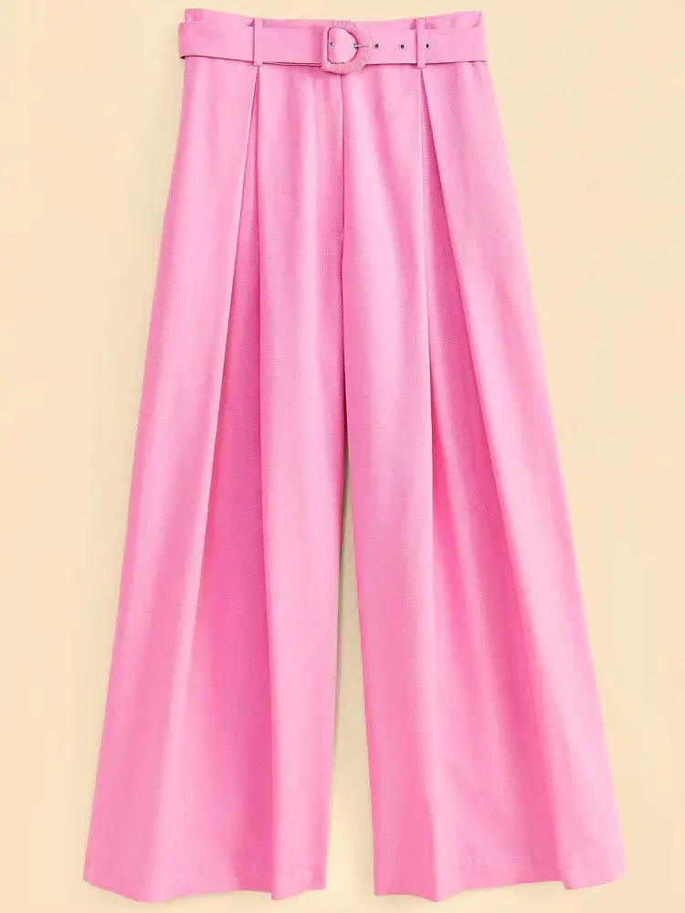 Pantalones de sastre rosa - Imagen 4
