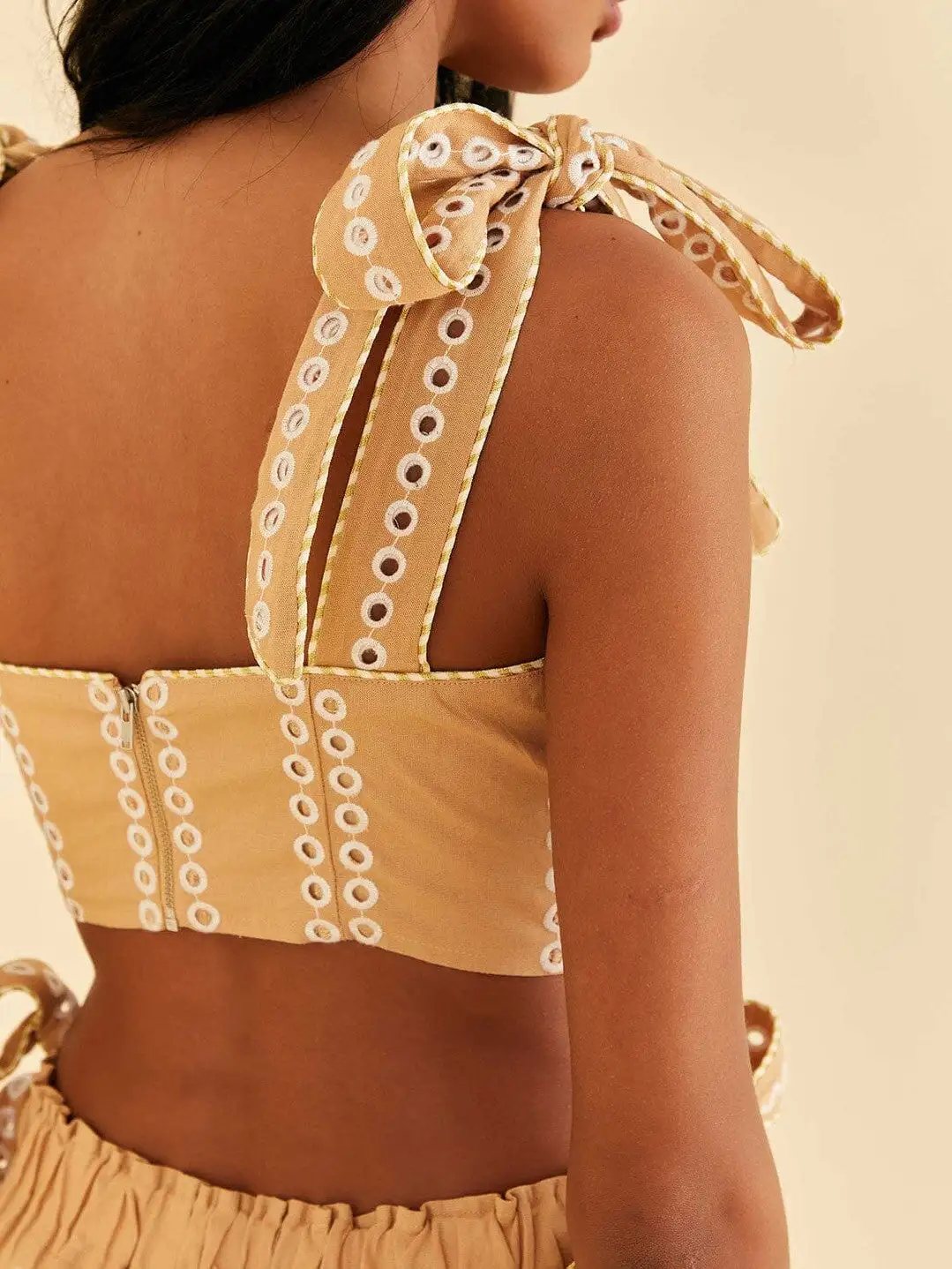 Vestido midi sin mangas Sand Richelieu - Imagen 4