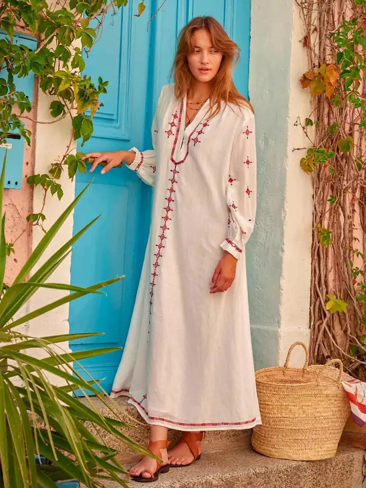 Vestido caftán Séraphine - Imagen 2