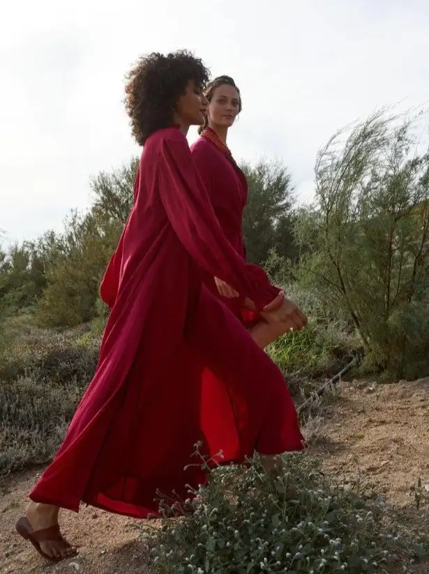 Vestido Séraphine de seda - Imagen 2