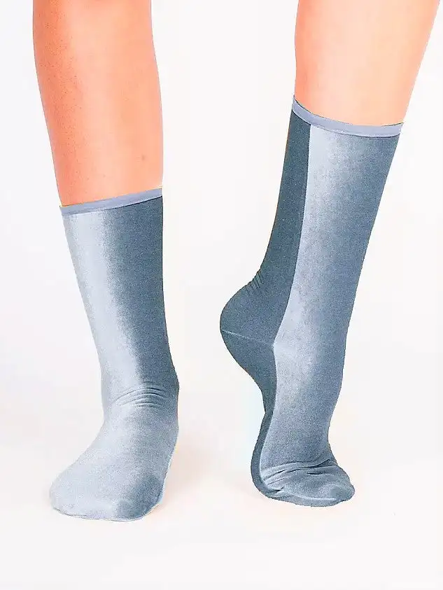Calcetines cortos de terciopelo - Imagen 11