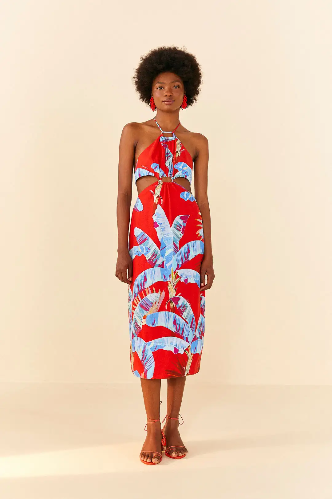 Vestido midi con aberturas de Sweet Jungle - Imagen 2