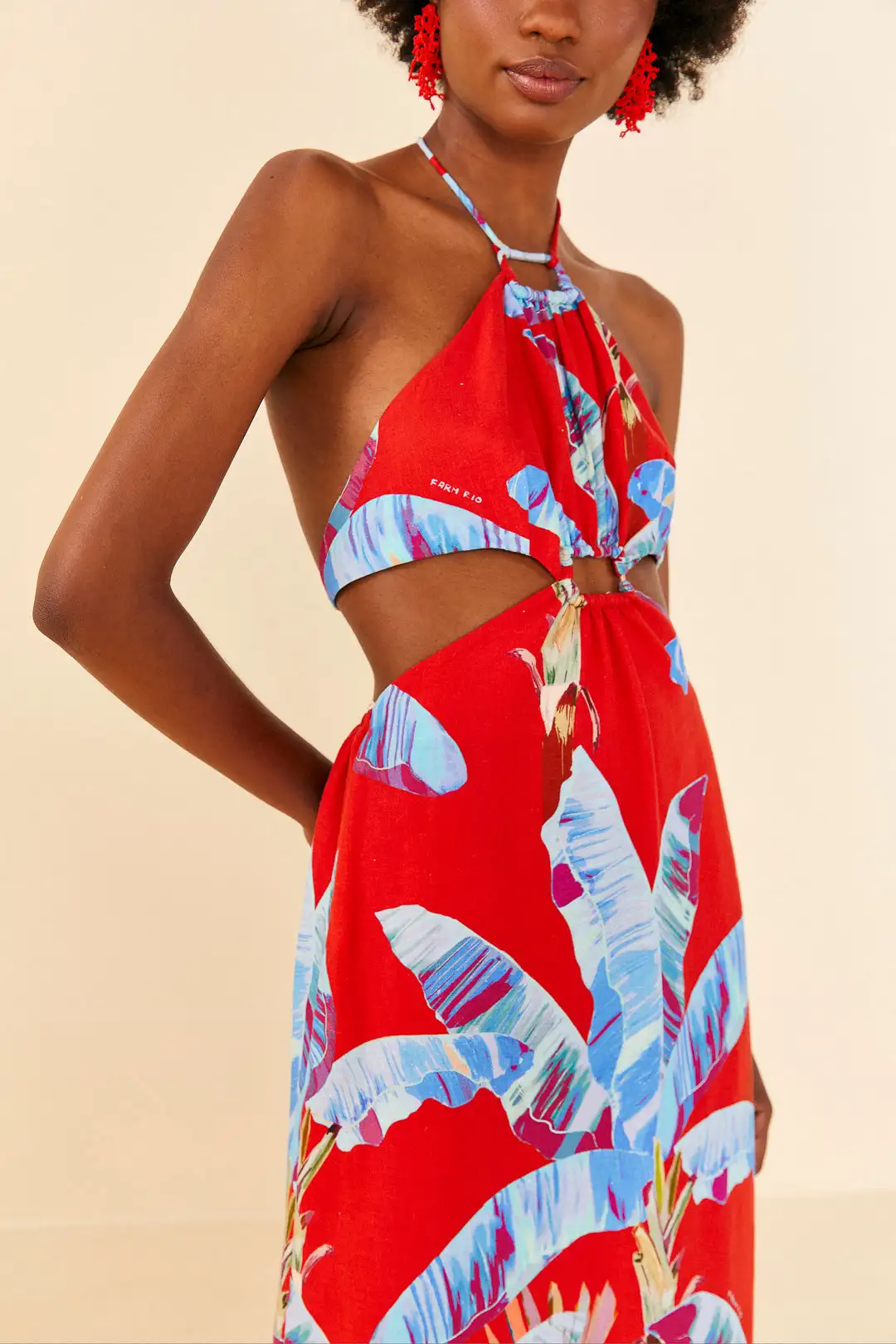 Vestido midi con aberturas de Sweet Jungle - Imagen 4