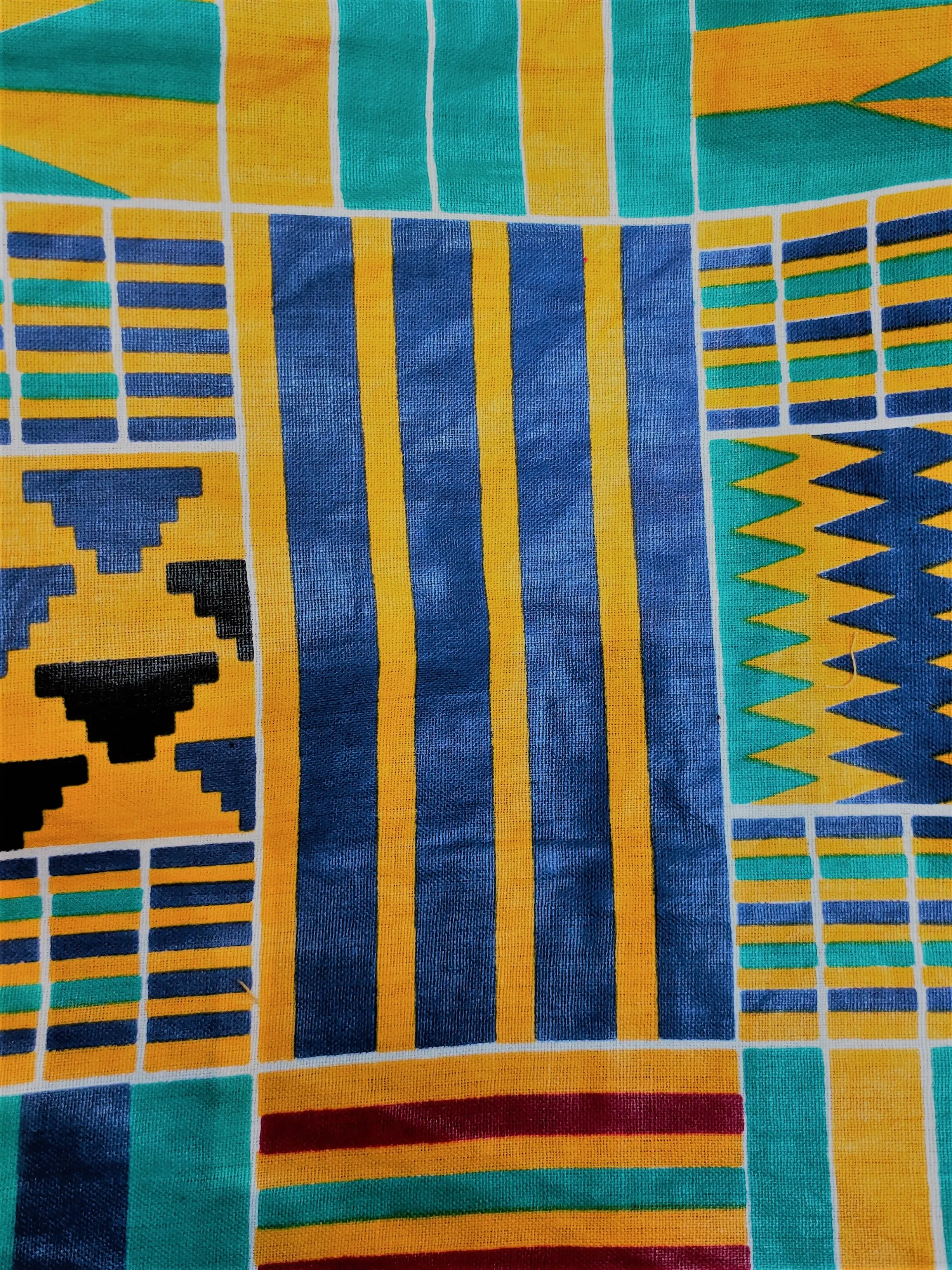Pantalón con estampado africano - Imagen 2