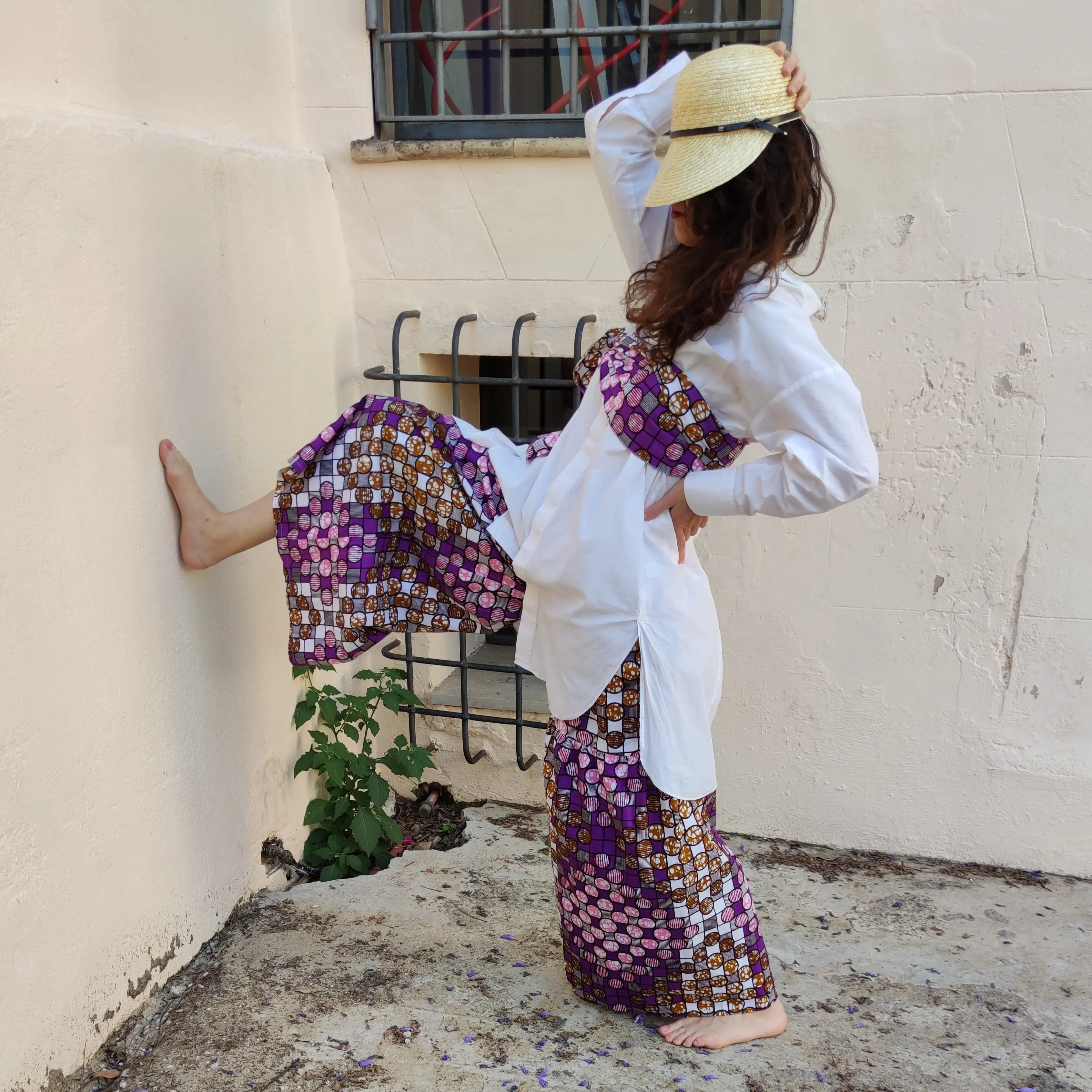 Pantalón con estampado africano - Imagen 4