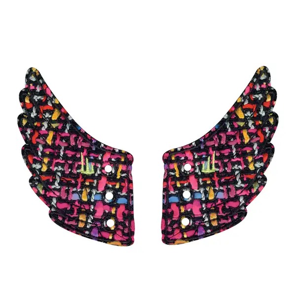 Alas de tweed multicolor - Imagen 2