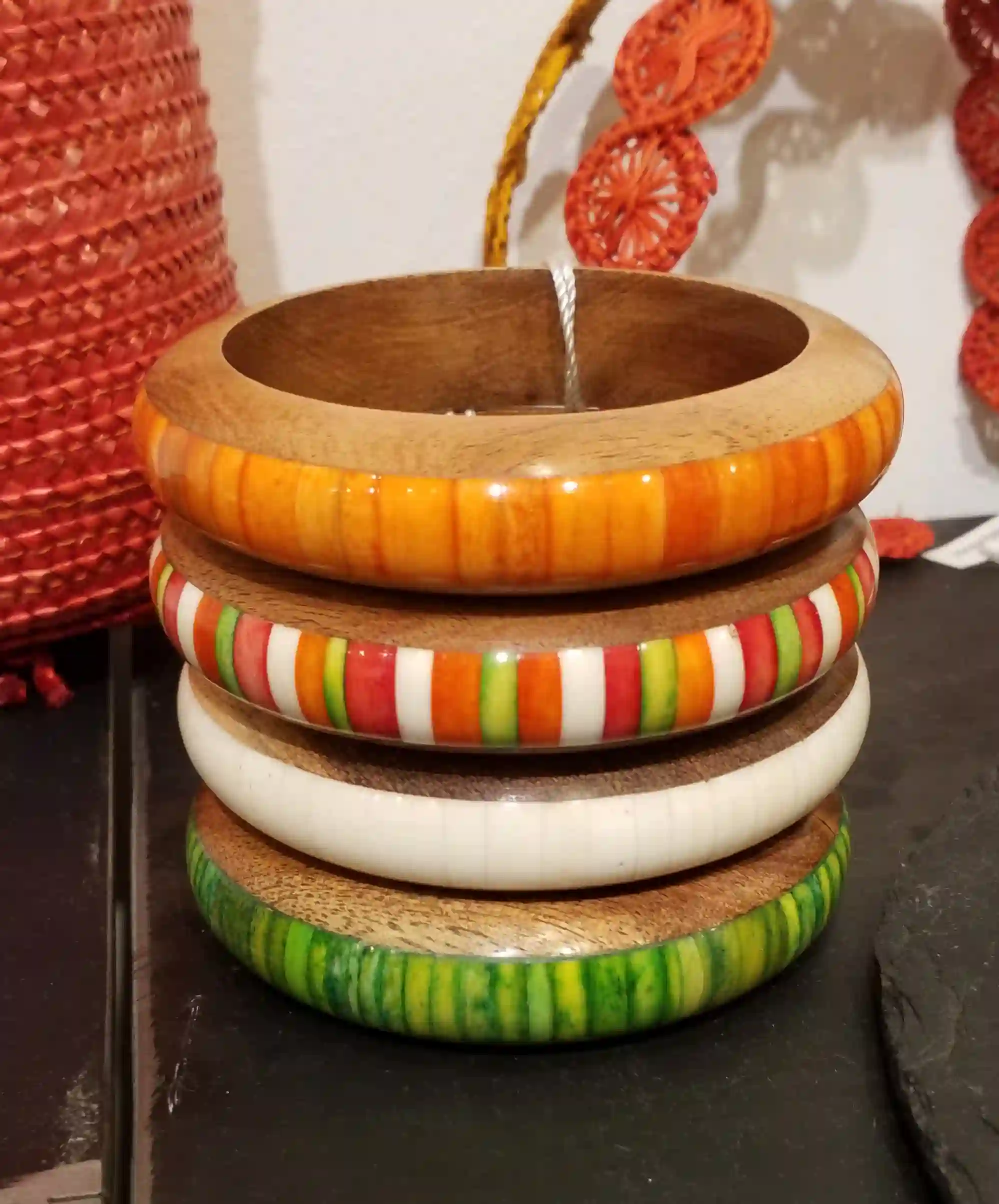 Pulsera de Madera y Resina