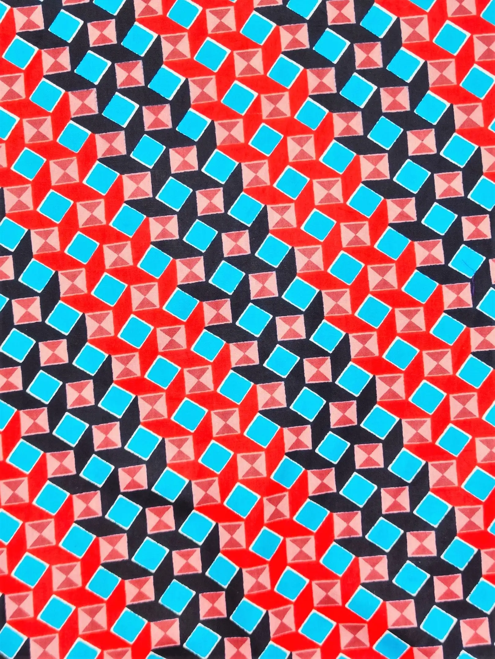 Falda cruzada con estampado africano - Imagen 2