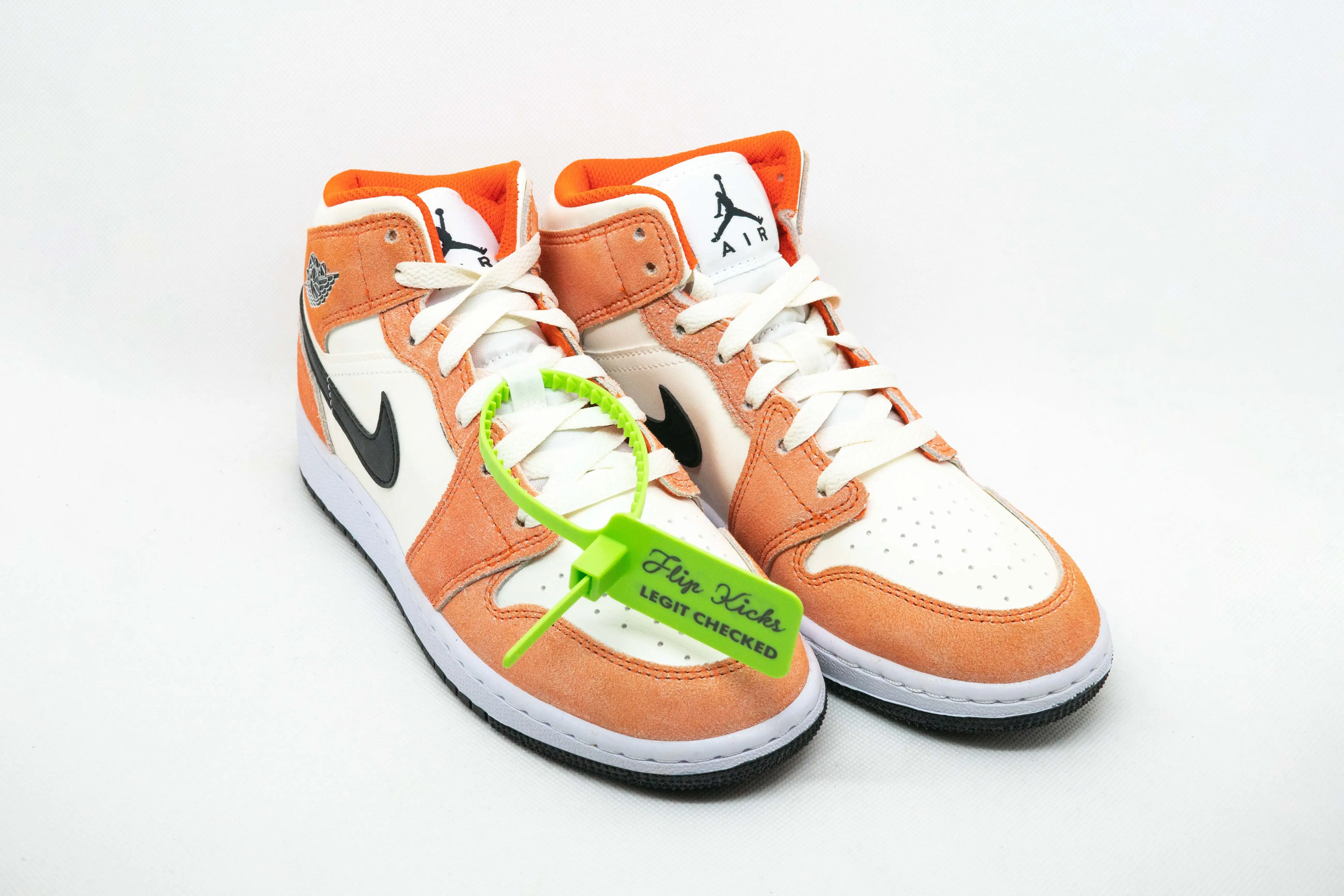 Jordan 1 Mid SE ANTE NARANJA - Imagen 2