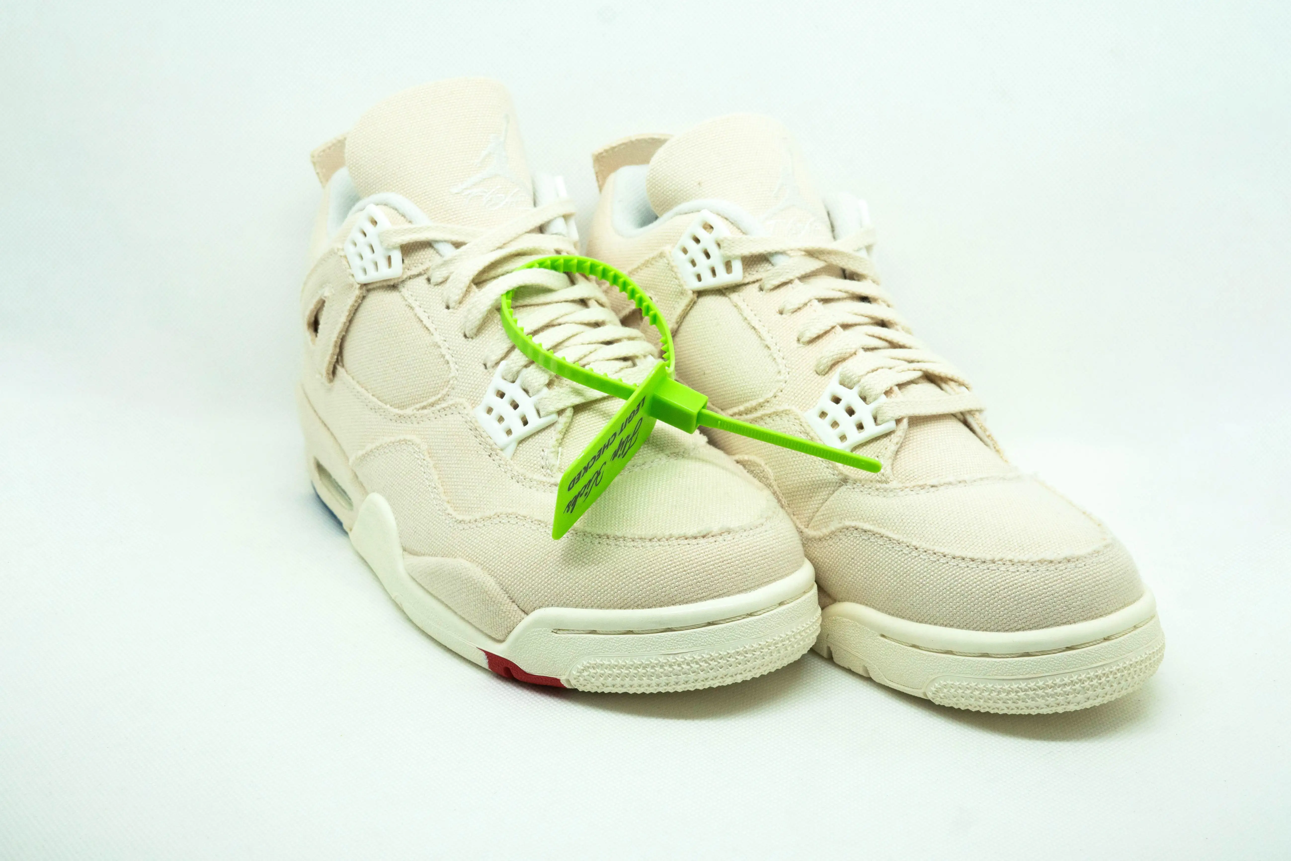 Jordan 4 BLANC CANVAS - Imagen 2