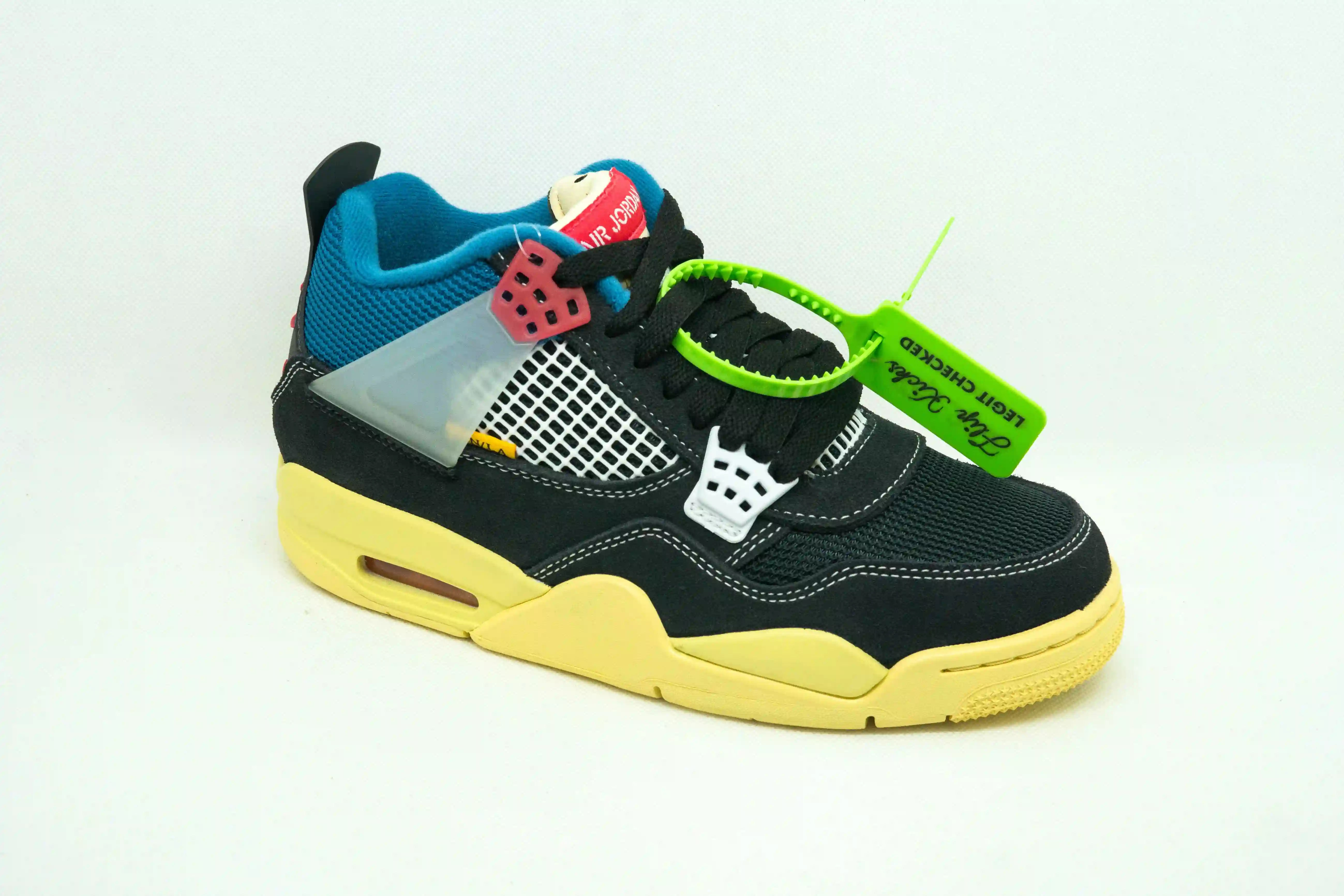 Jordan 4 UNION APAGADO NEGRO