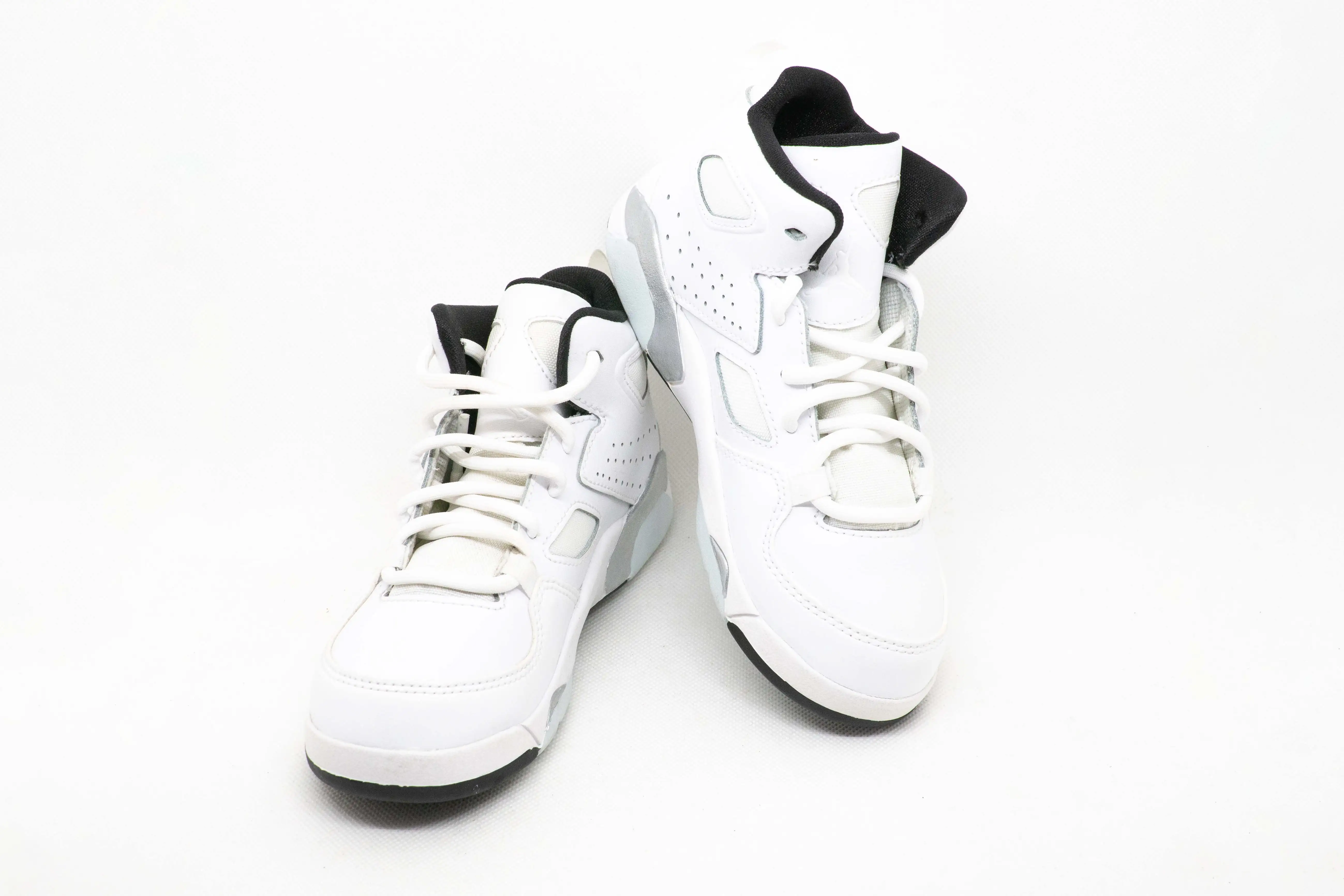 Jordan FLIGHT CLUB 91 BLANCO PLATA METALIZADO - Imagen 3