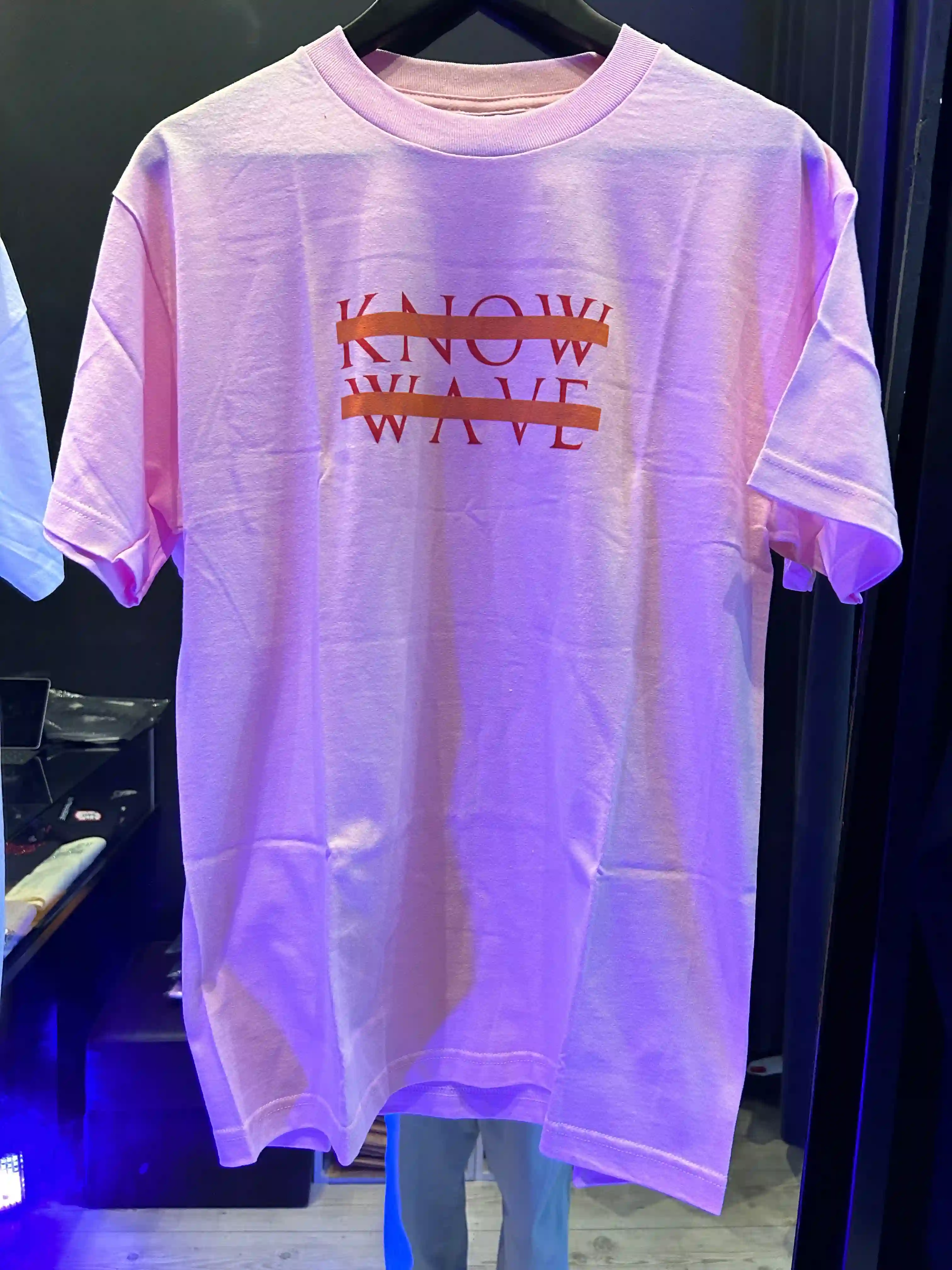 Camiseta KNOW WAVE ROSA M