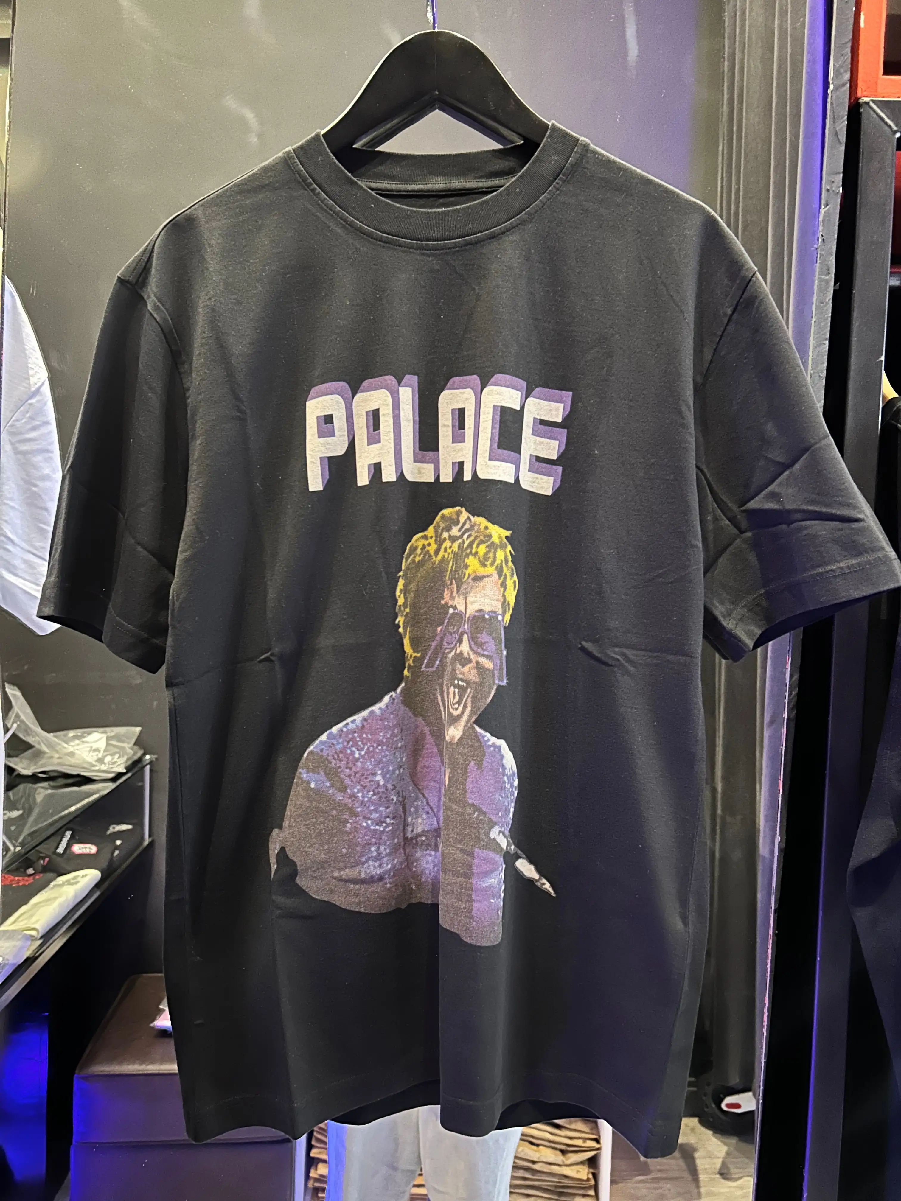 Camiseta PALACE ELTON NEGRO M - Imagen 2