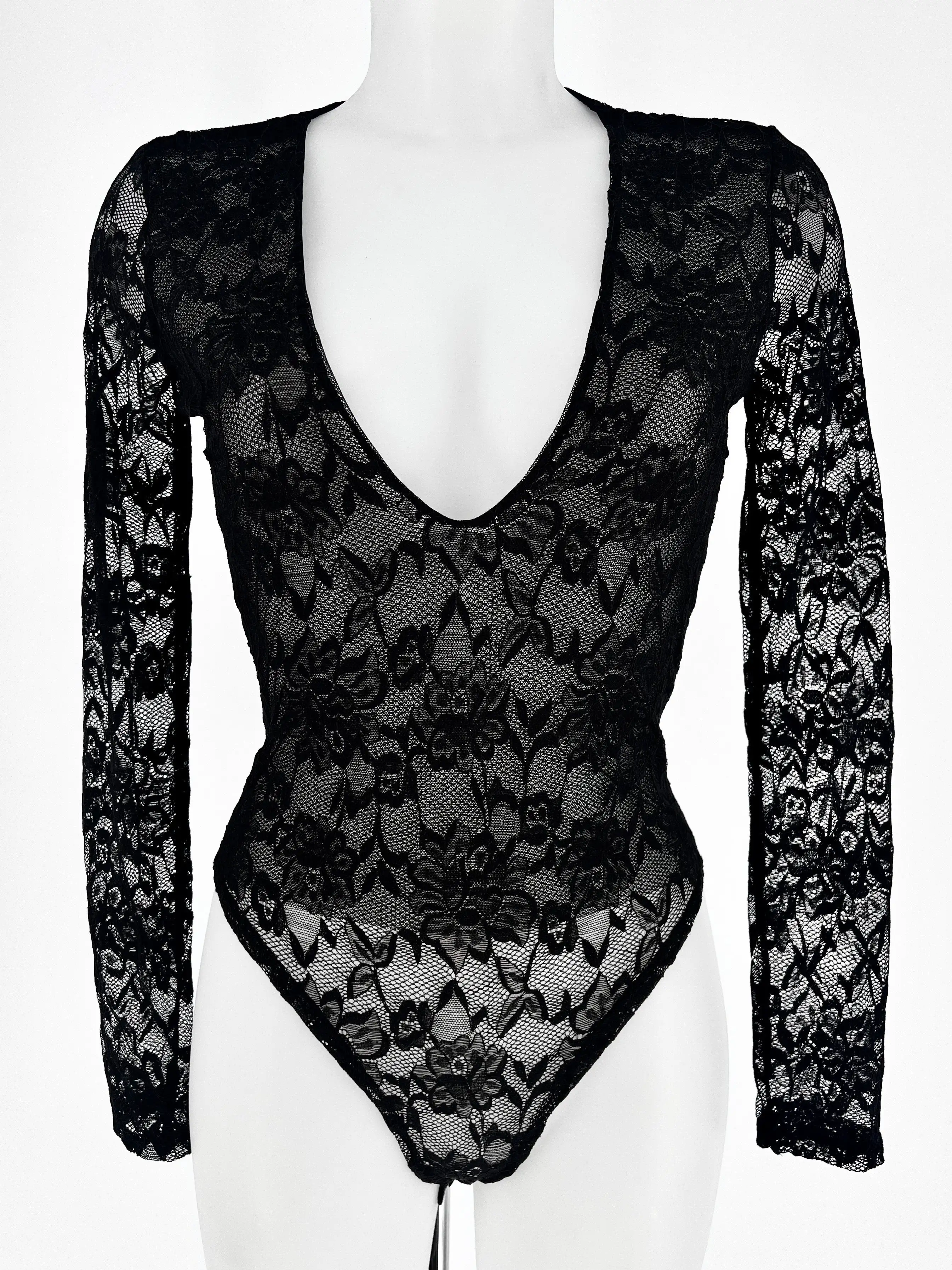 Body encaje negro - Imagen 2