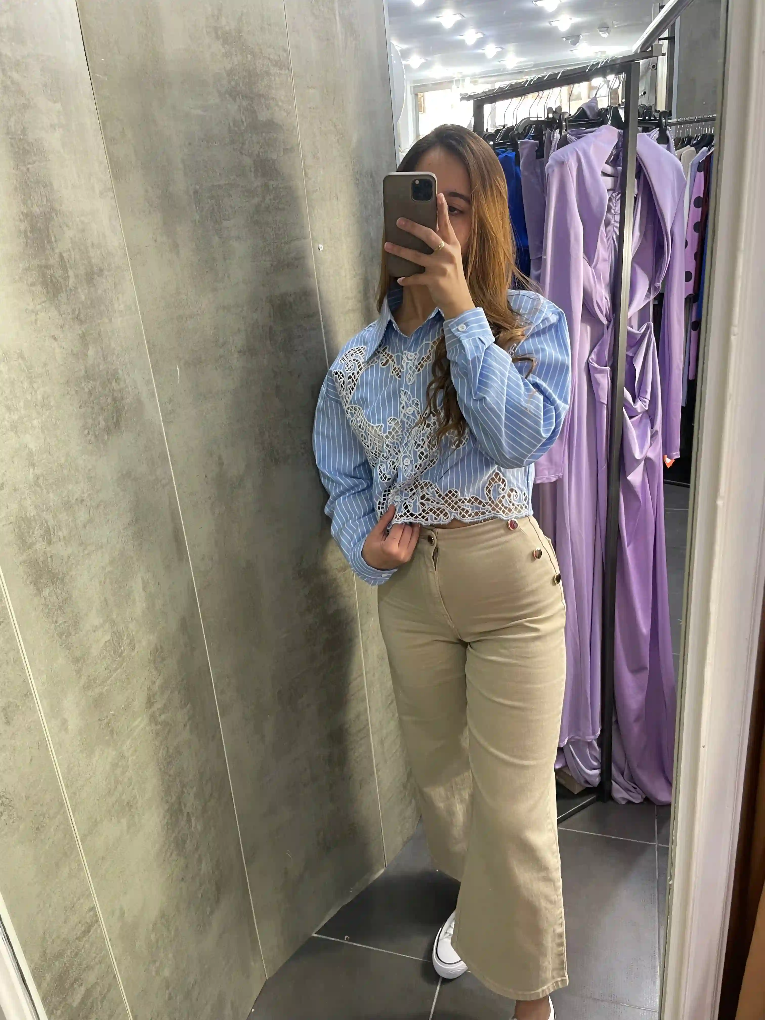 Camisa Azul