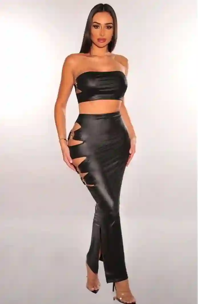 Conjunto polipiel aperturas