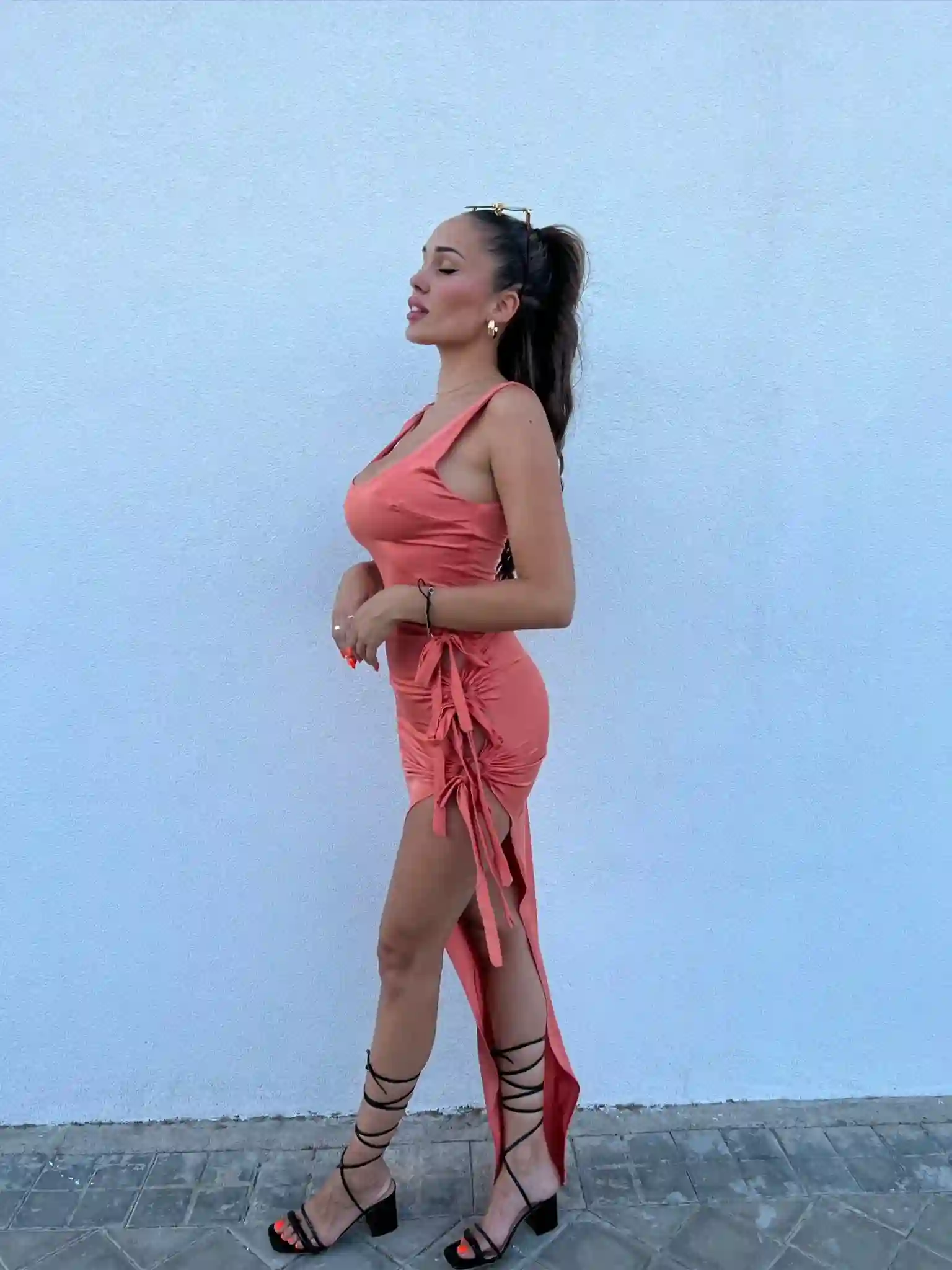 Vestido Lazos