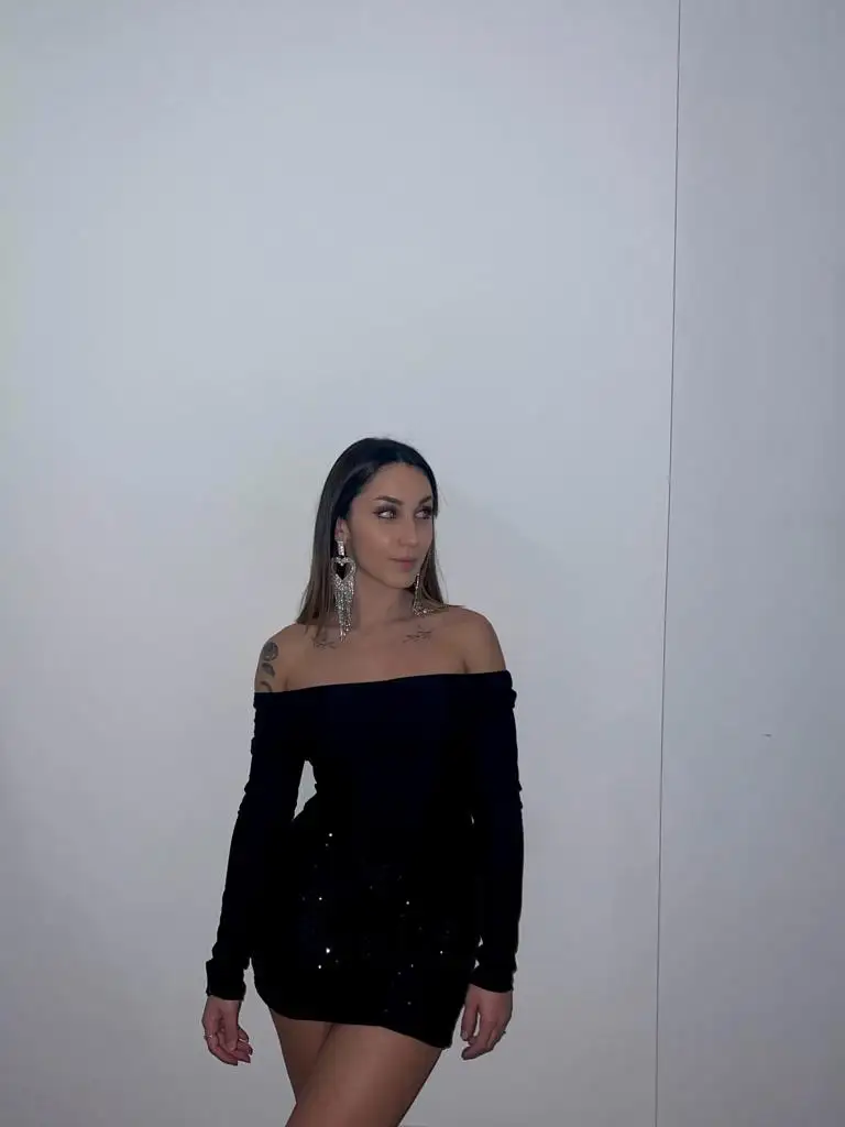 Vestido licra lentejuelas - Imagen 5