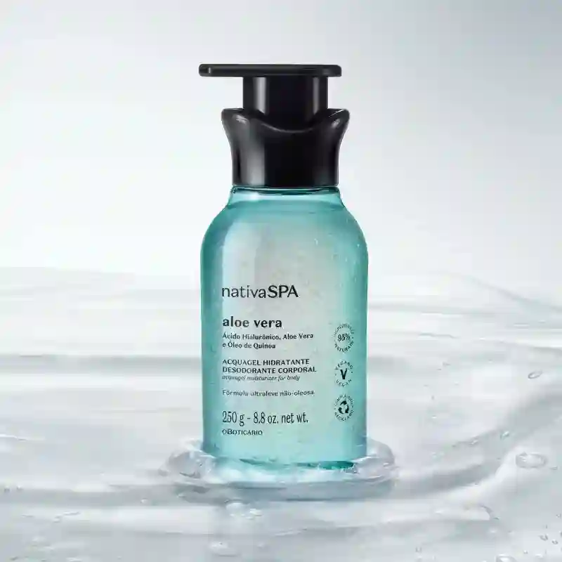 ACQUAGEL NATIVA SPA HIDRATANTE CORPORAL ALOE VERA, 250G