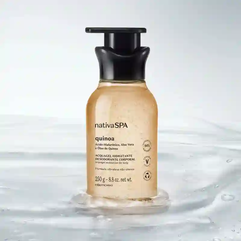 ACQUAGEL NATIVA SPA HIDRATANTE CORPORAL DE QUINOA, 250G