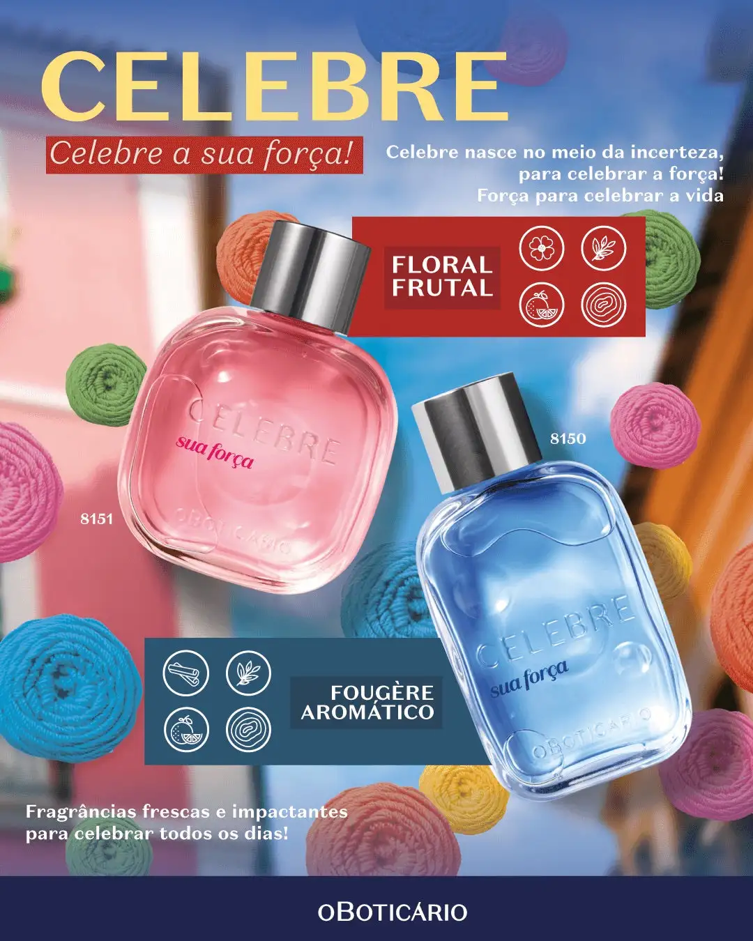 CELEBRE EAU DE TOILETTE FEMININO, 100ML